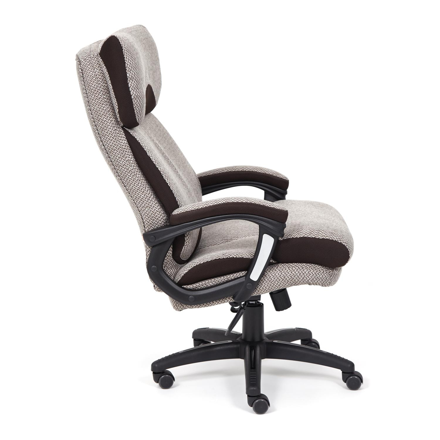 Кресло DUKE ткань, норка/коричневый, MJ190-6/TW-24