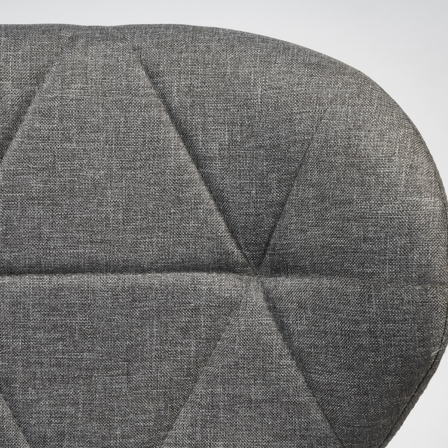 Офисное кресло Recaro (mod.007) металл, ткань, 45x74+10см, серый