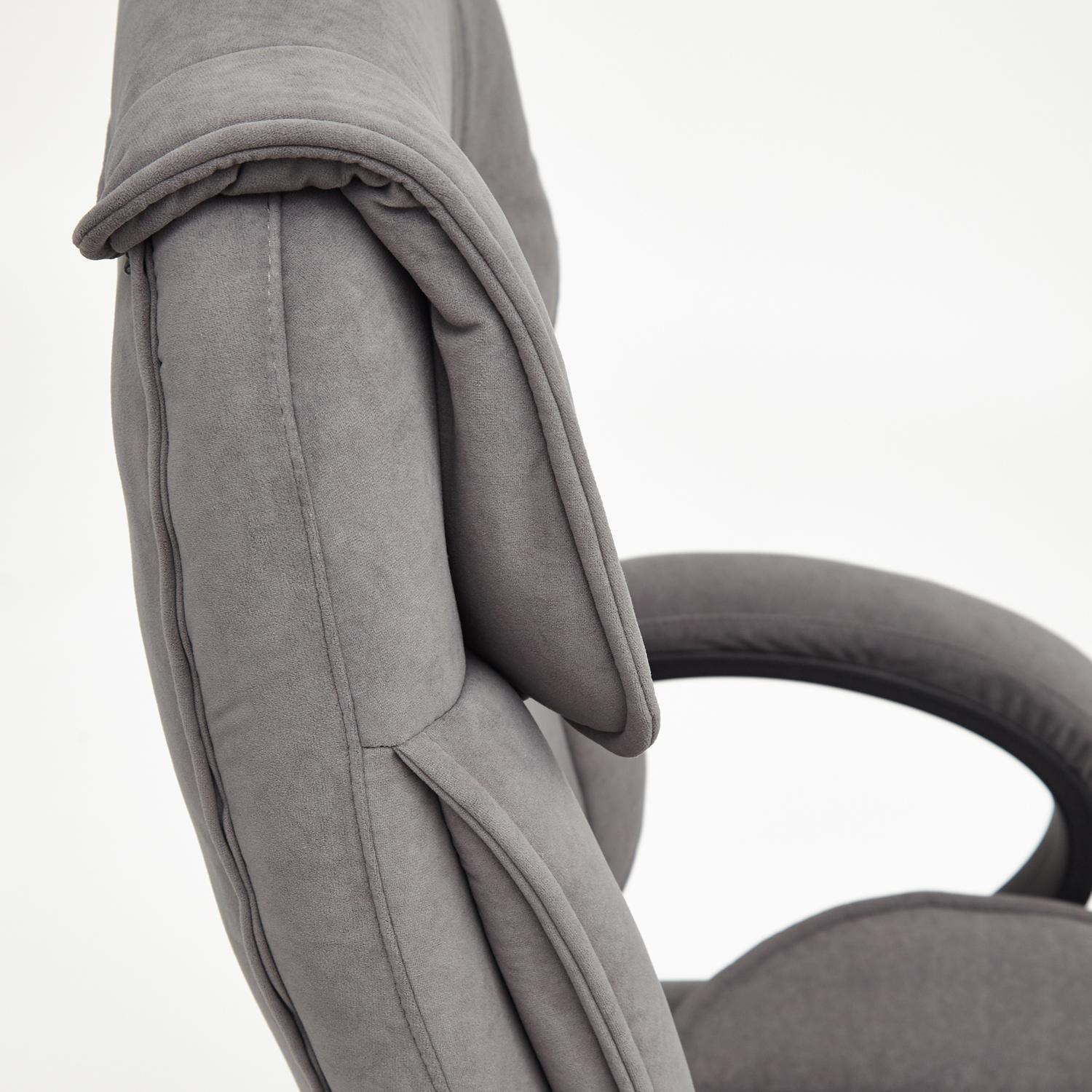 Кресло OREON флок, серый, 29
