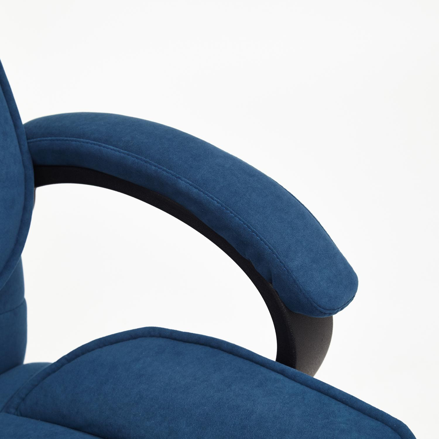 Кресло OREON флок, синий, 32