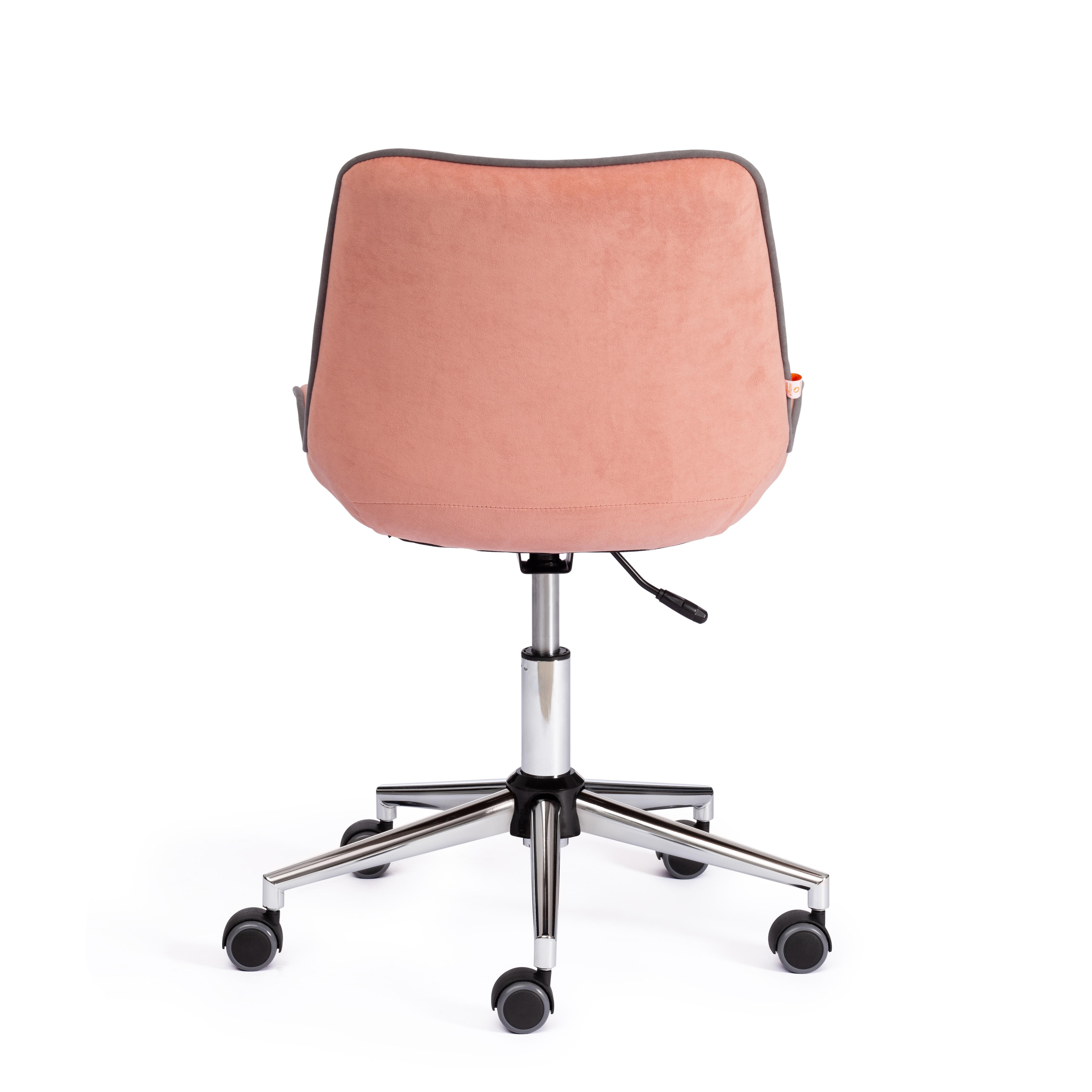 Кресло STYLE флок , розовый, 137