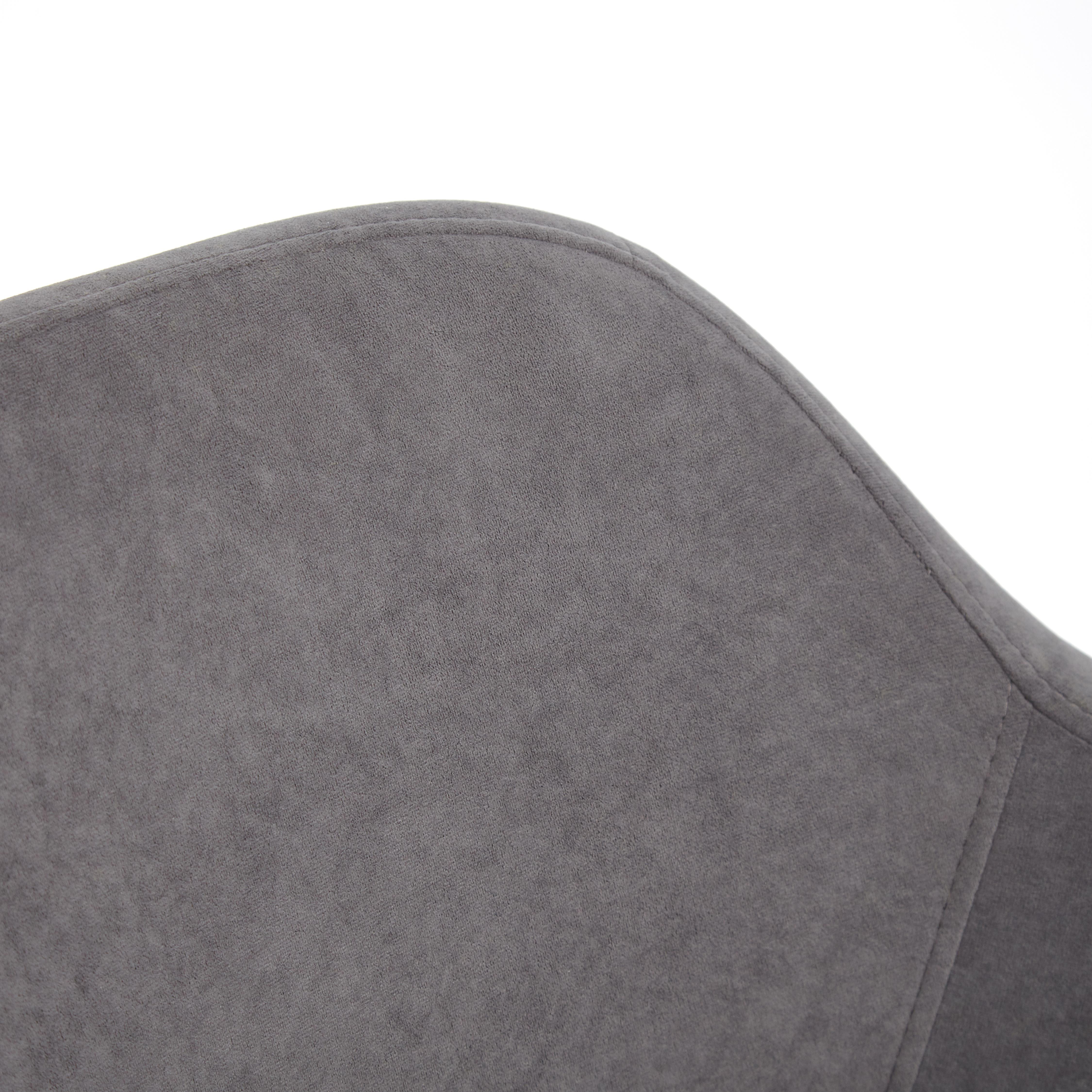 Кресло MODENA хром флок , серый, 29