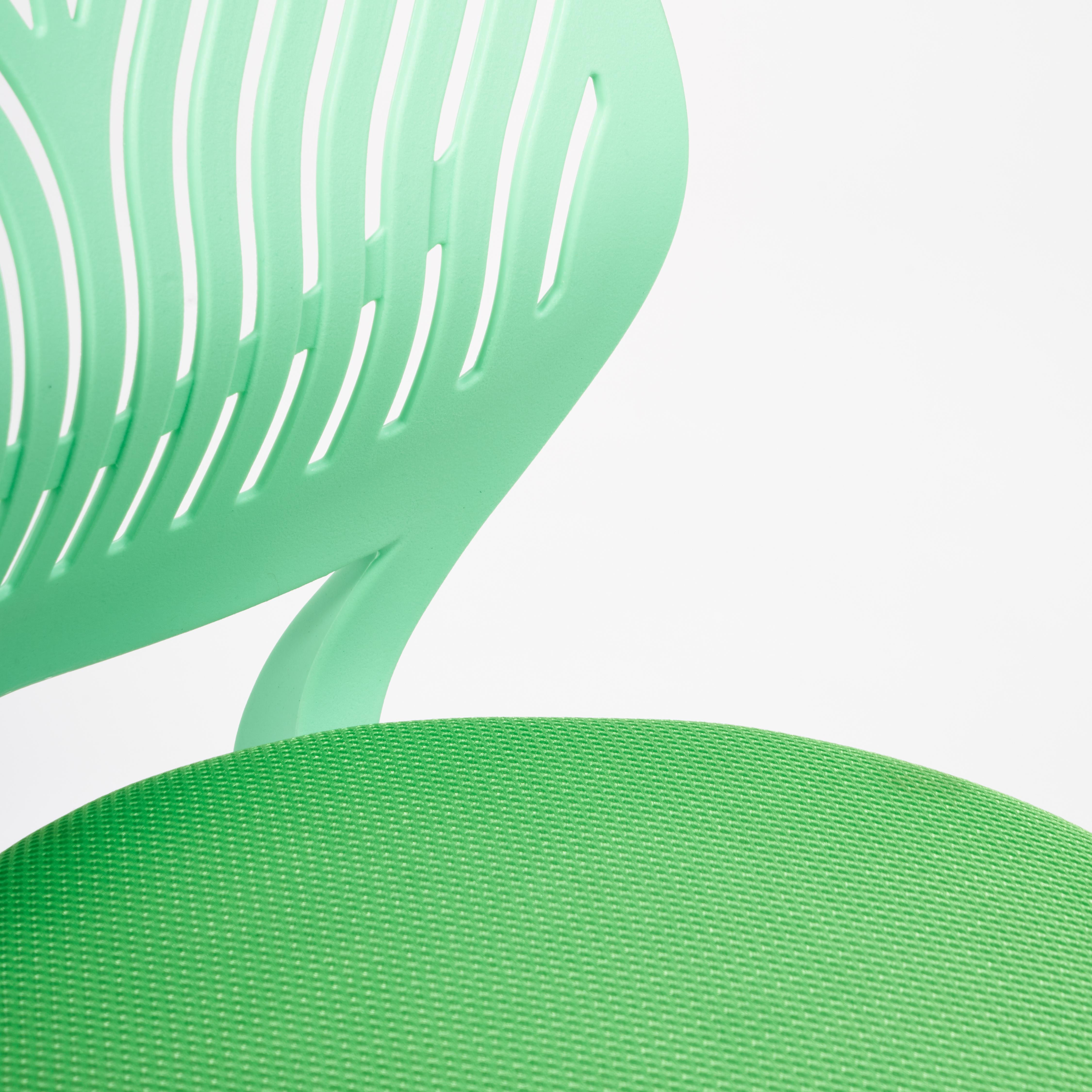 Кресло FUN ткань, зеленый