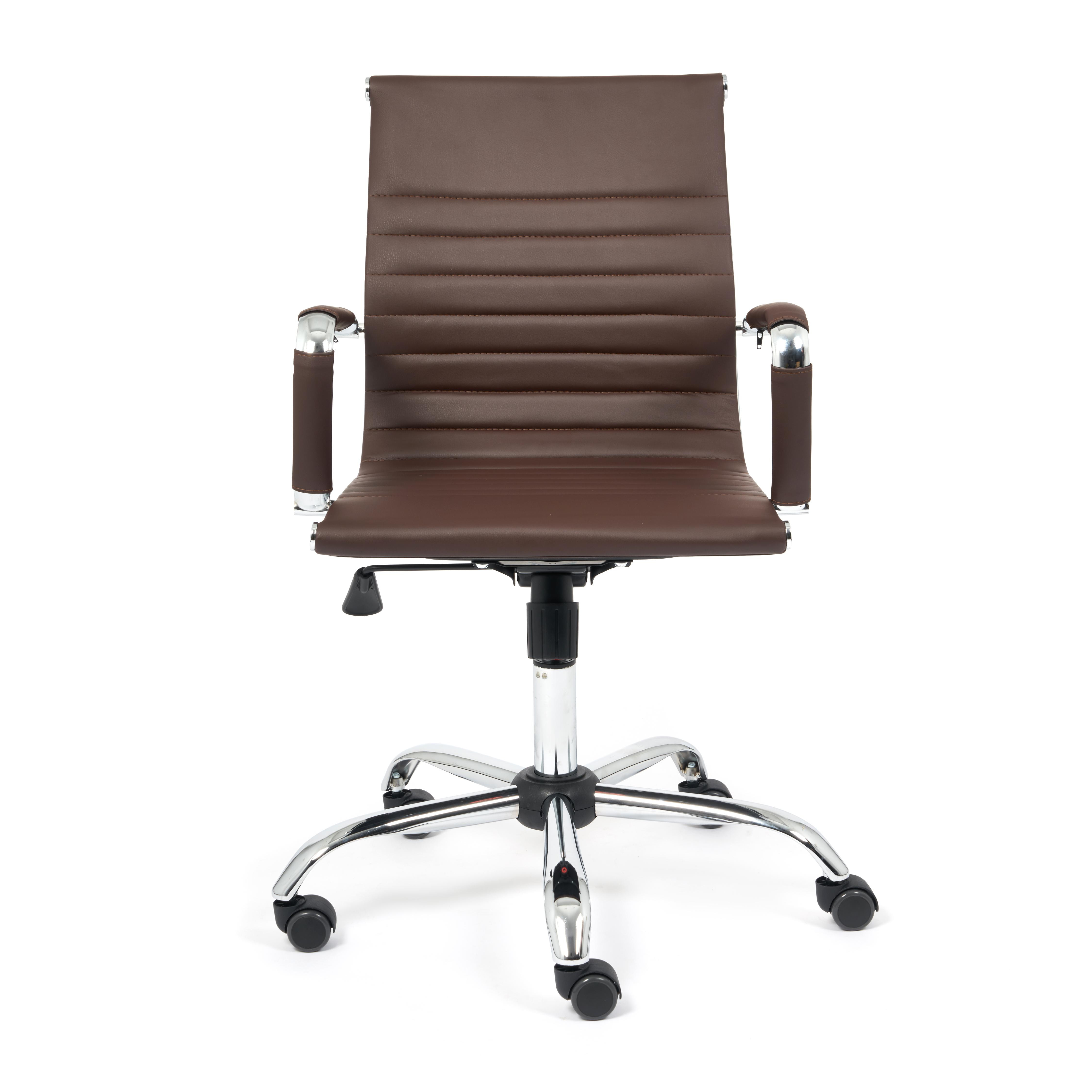 Кресло URBAN-LOW кож/зам, коричневый, 36-36
