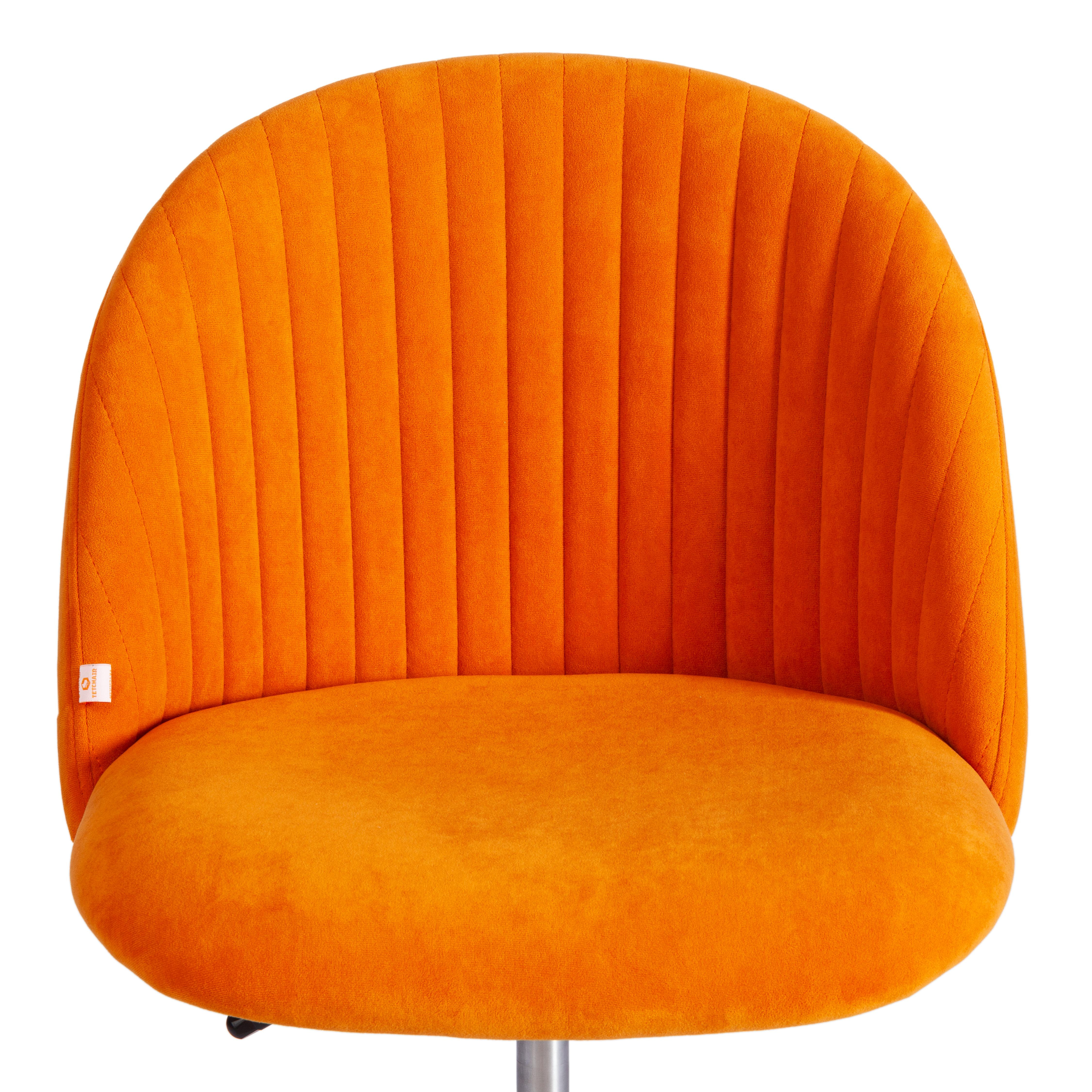 Кресло MELODY флок , оранжевый, 18