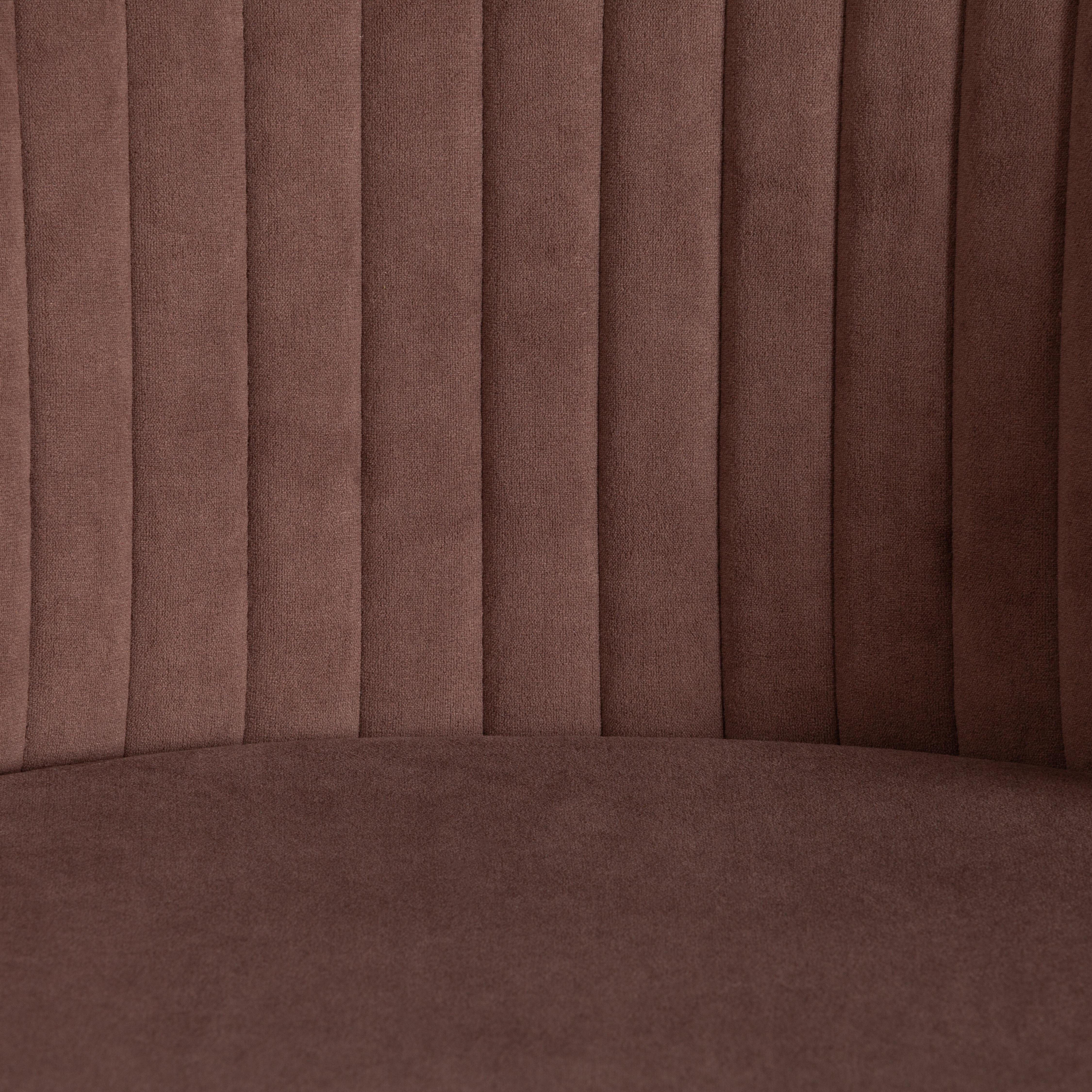 Кресло MELODY флок , коричневый, 6
