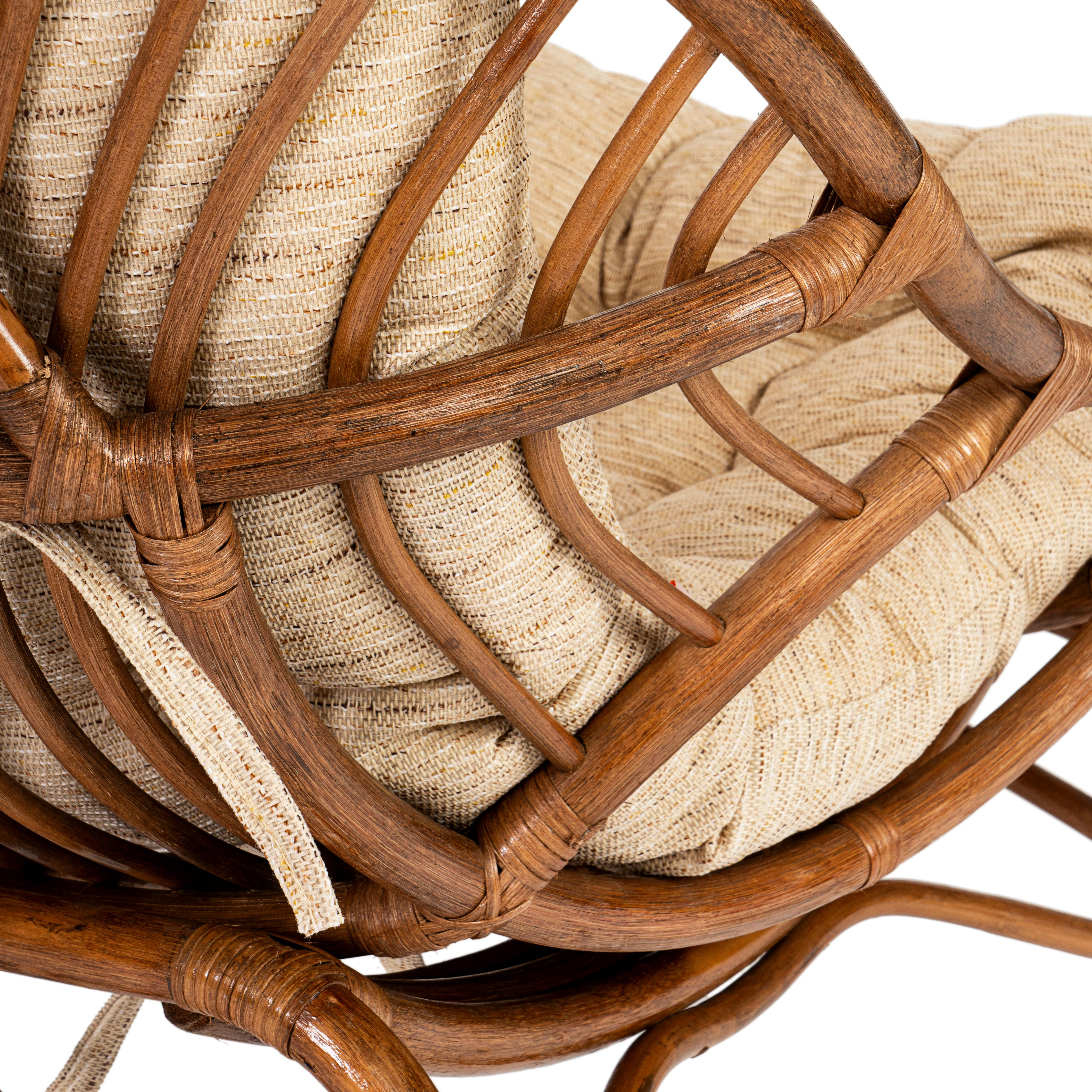 Кресло VENICE / с подушкой / coco brown (коричневый кокос)