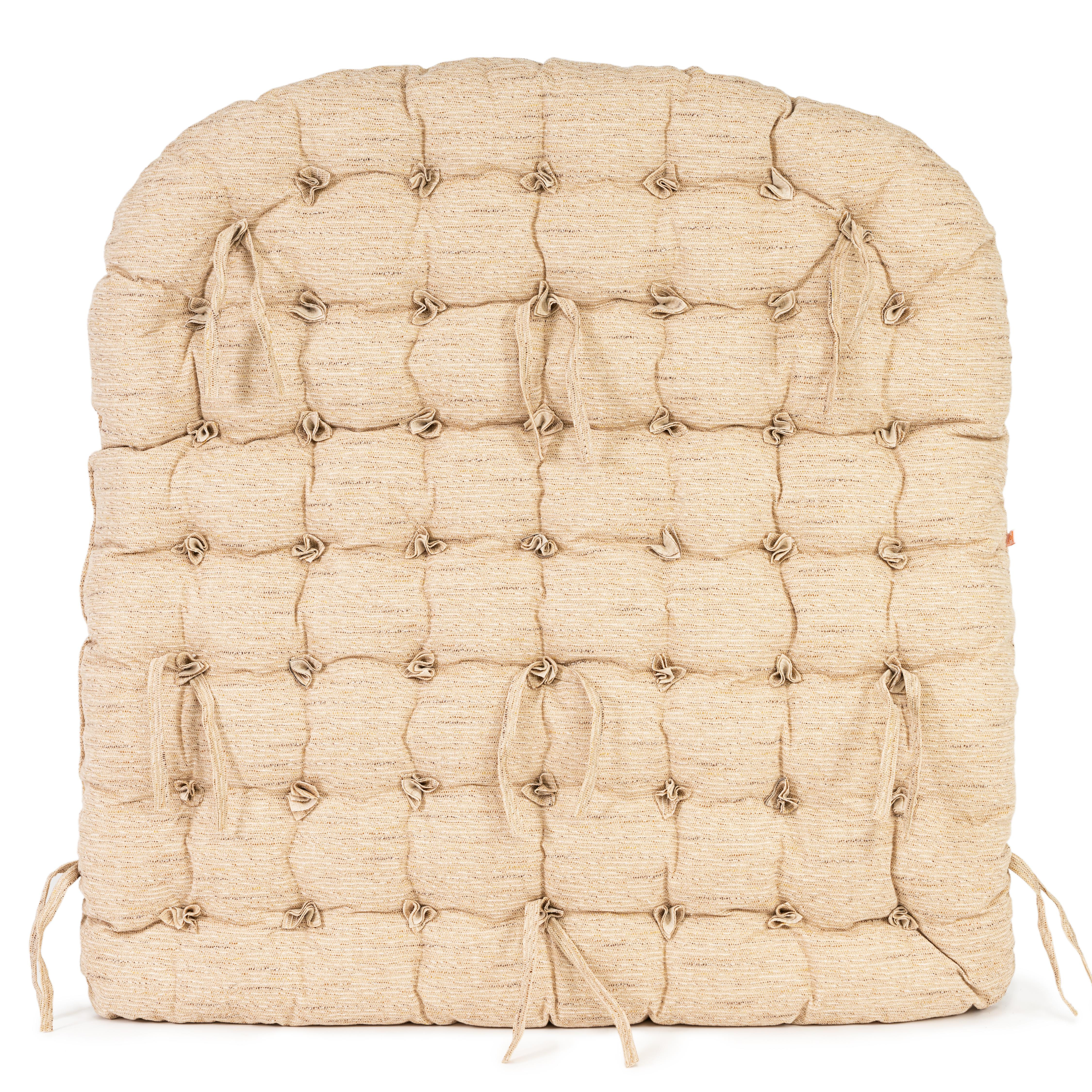 Софа VENICE / с подушкой / 132x105x90 см, coco brown (коричневый кокос), подушка ткань Старт