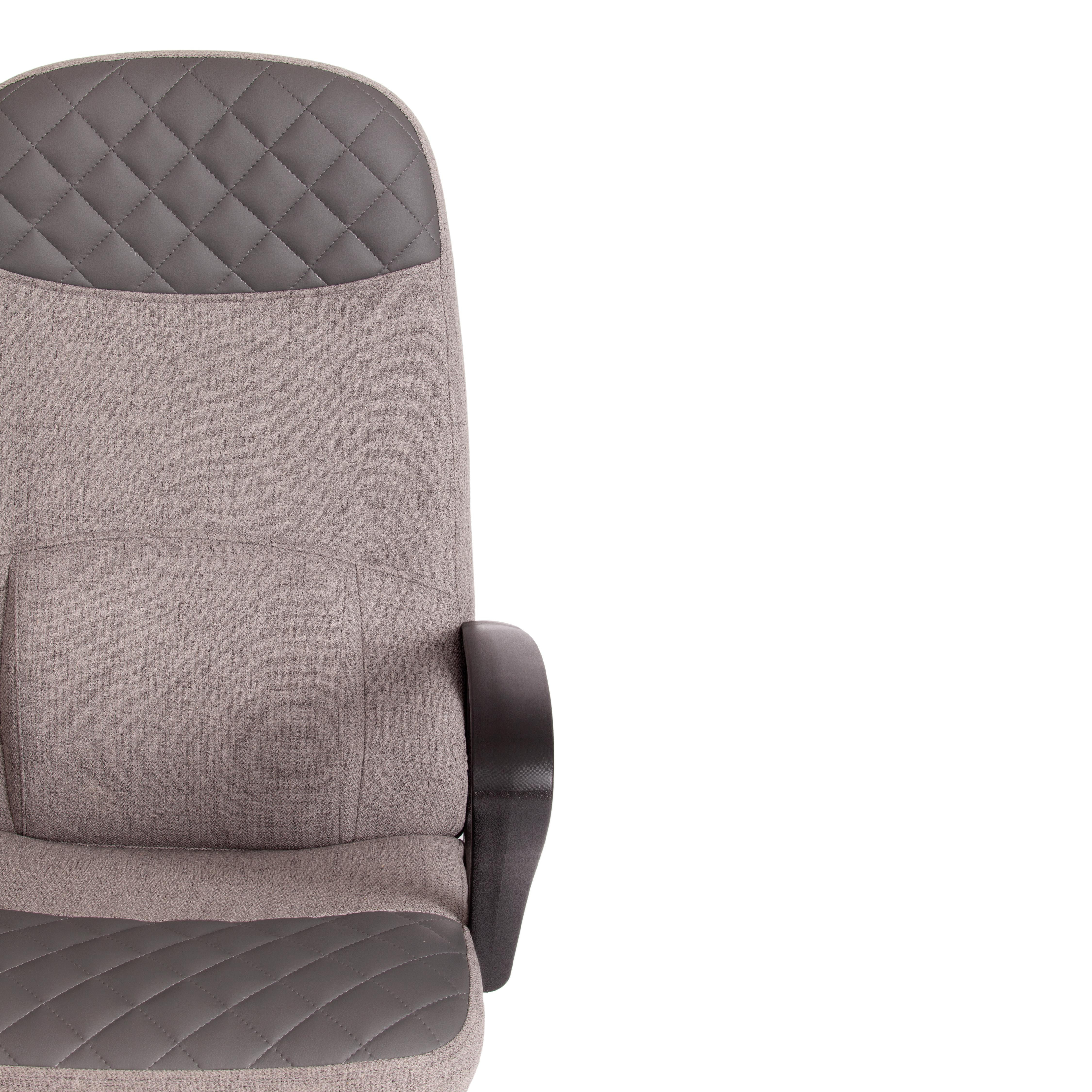 Кресло ADVANCE ткань/кож/зам, серый, фостер 19/C 36