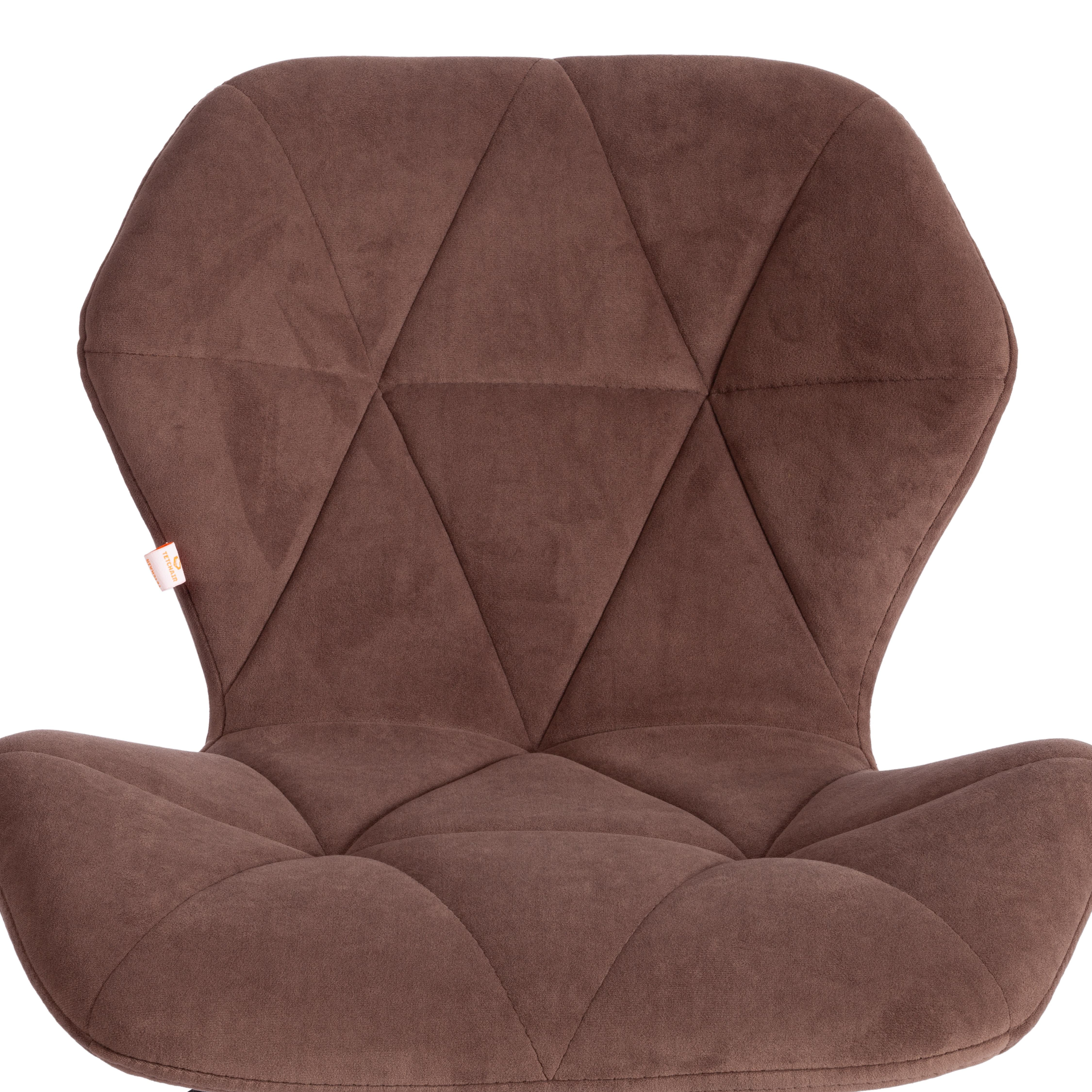 Кресло SELFI флок , коричневый, 6