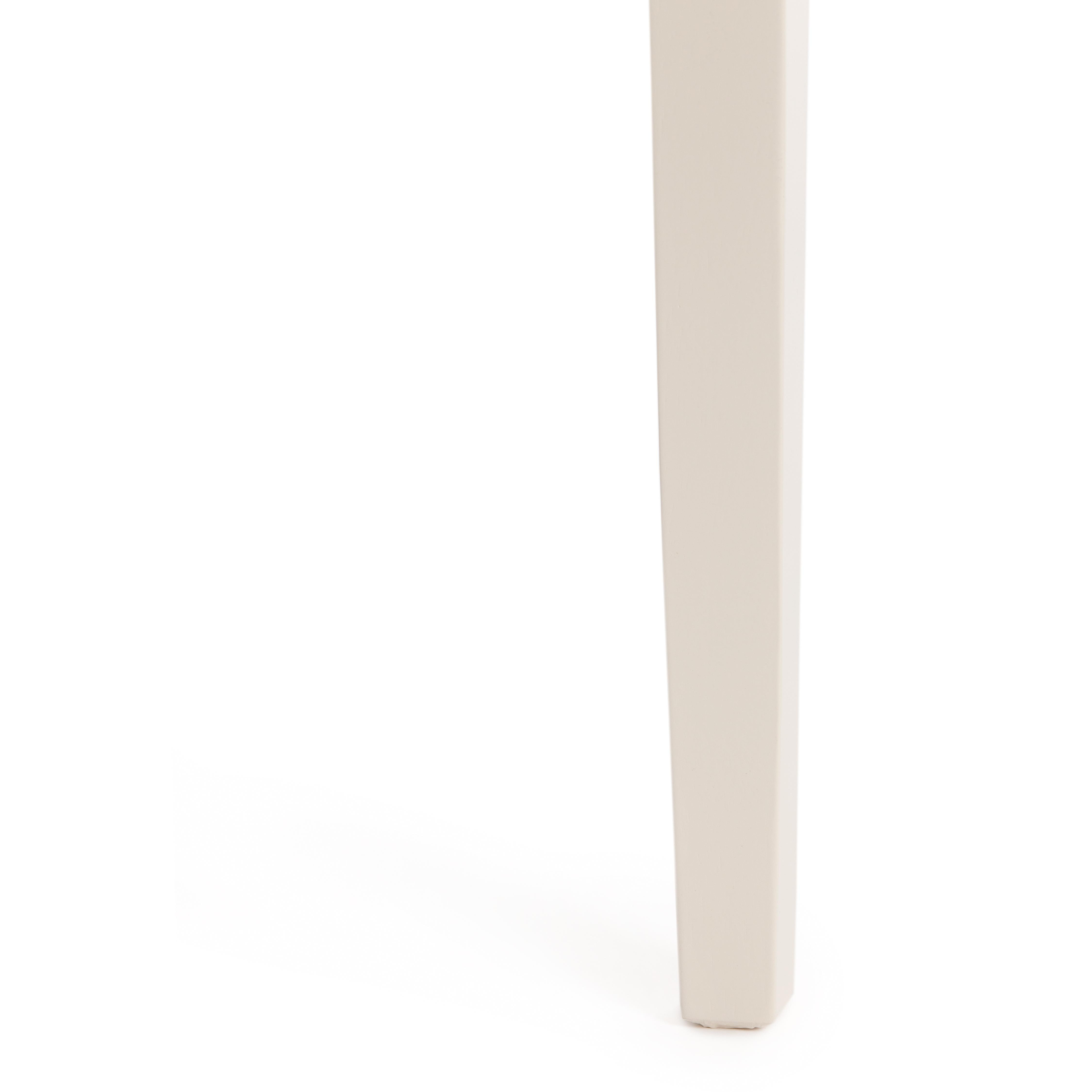 Стул Picasso ( PC-SC ) дерево гевея, 45х53х97см, ivory white (слоновая кость 2-5), ткань: клетка мелкая (S505-18)