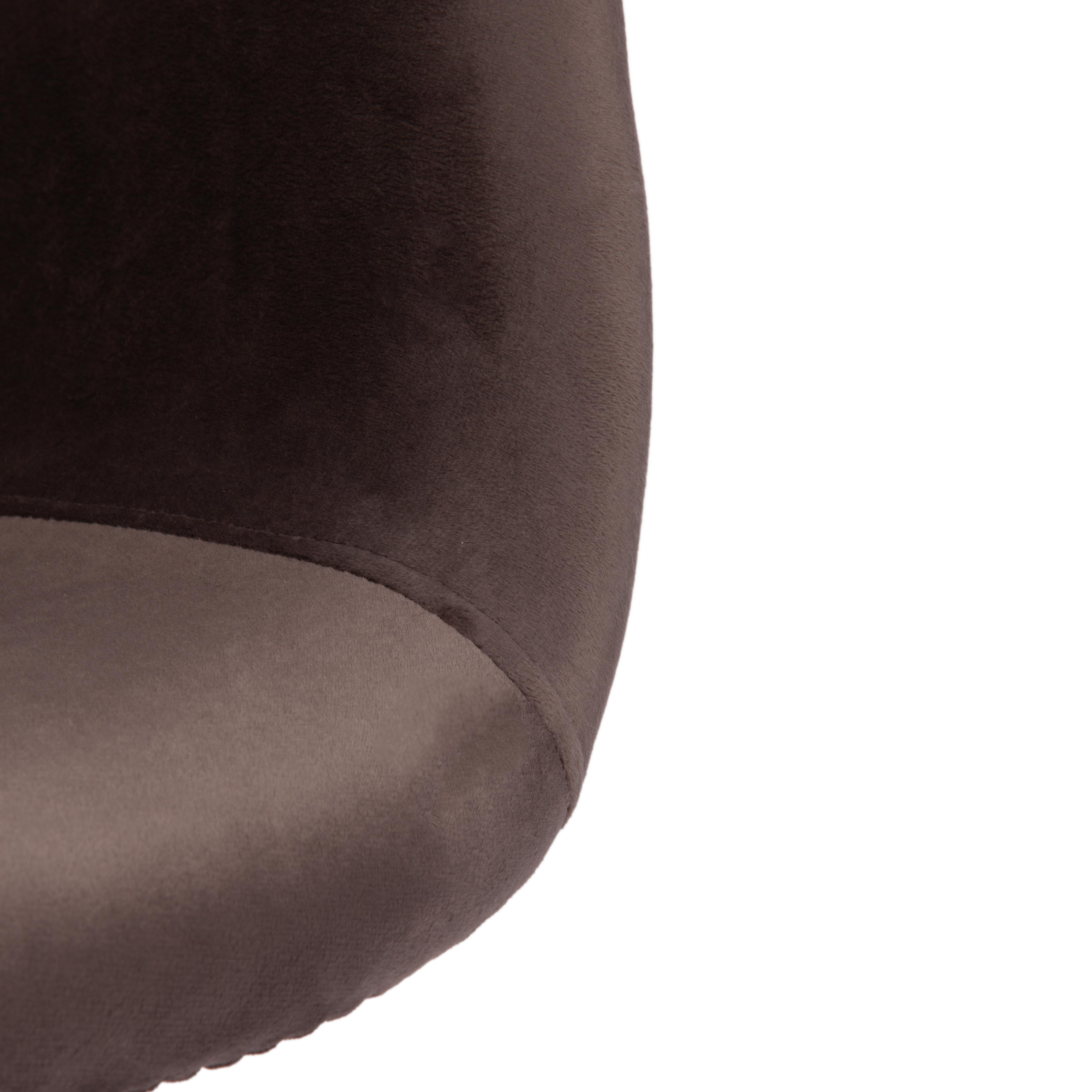 Кресло CINDY SOFT (EAMES) (mod. 101) дерево бук/металл/мягкое сиденье/ткань, 61 х 60 х 80 см , серый (HLR 24)/натуральный