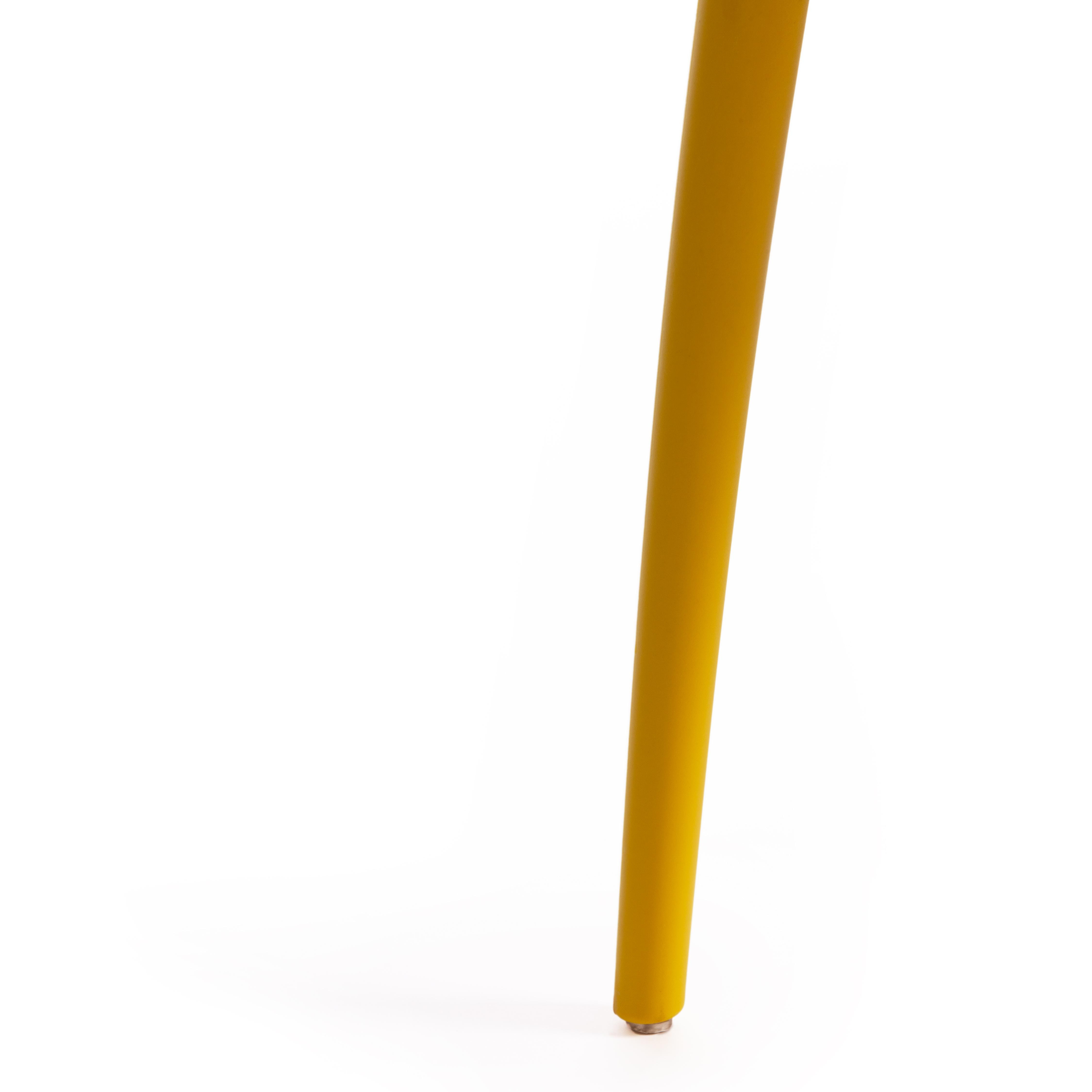 Стул TON (mod. PP-106) пластик, 51,5 х 48,5 х 74,5 см, желтый 037