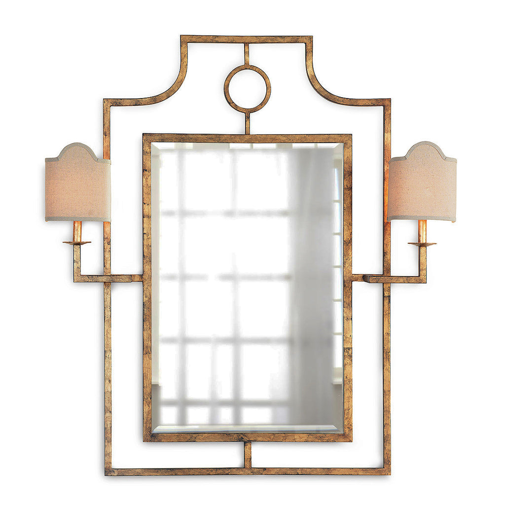 Зеркало с бра Secret de Maison Avan gold, 115 x 105 x 15, LHMF90