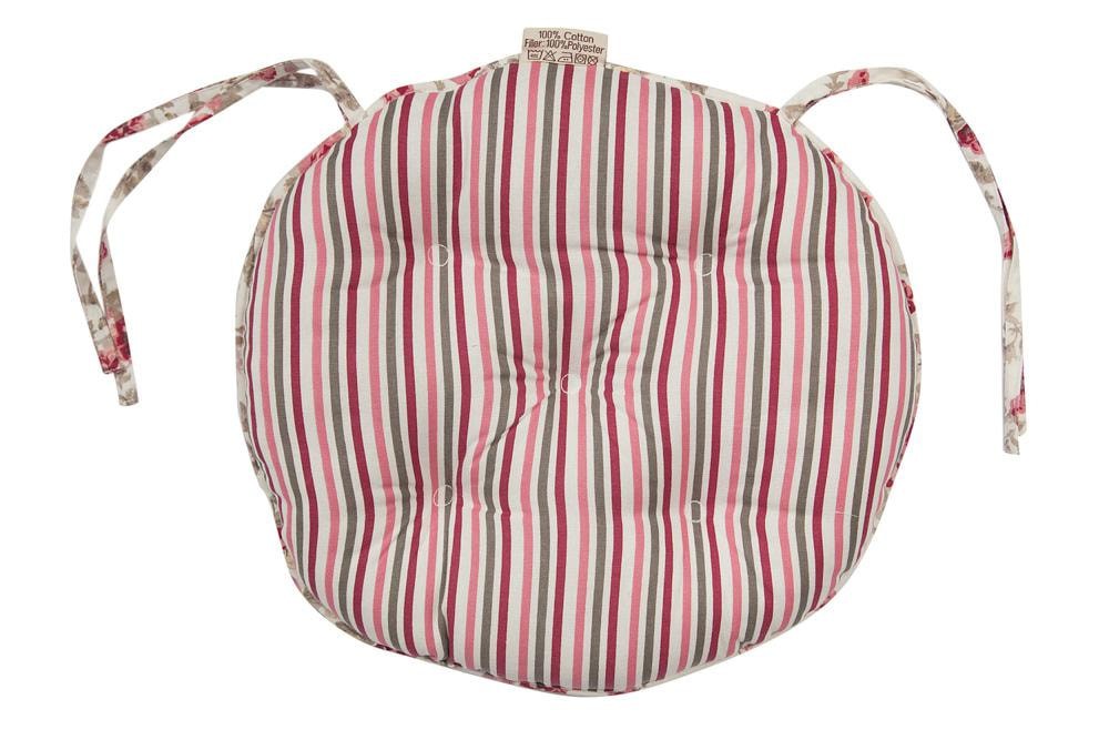 Pompadour | Подушка на стул ( круглая ) хлопок, диаметр 40 см