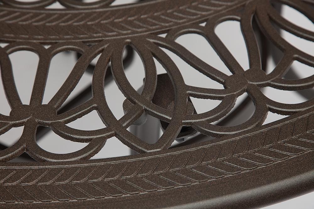 Стол Secret De Maison Salieri алюминиевый сплав, D120/H73см, бронза/bronze