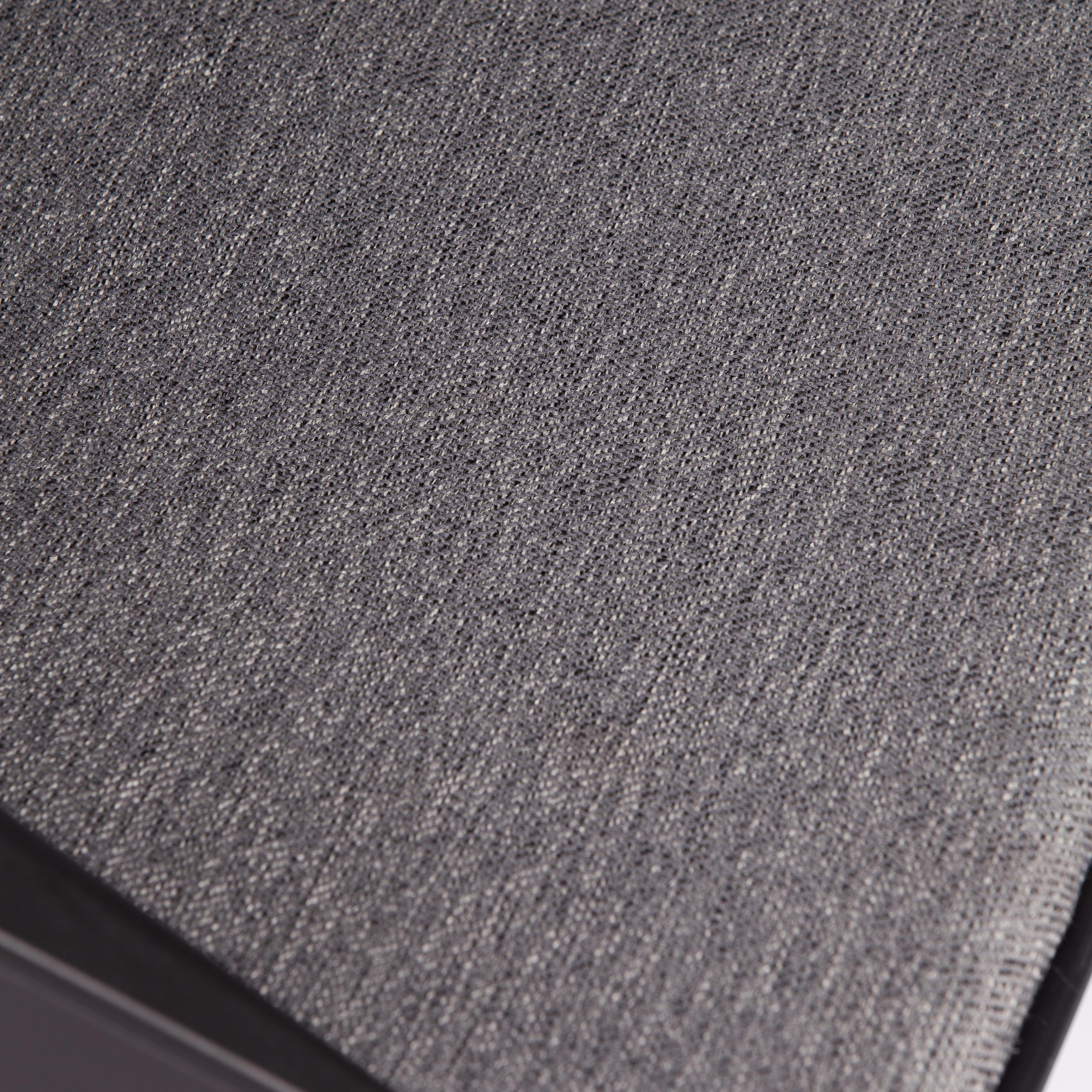Стул DORO (mod. 8088) пластик/металл/ткань , 61,5 х 55 х 46 х 89 см , Black (Черный) / Grey (Серый) 1509
