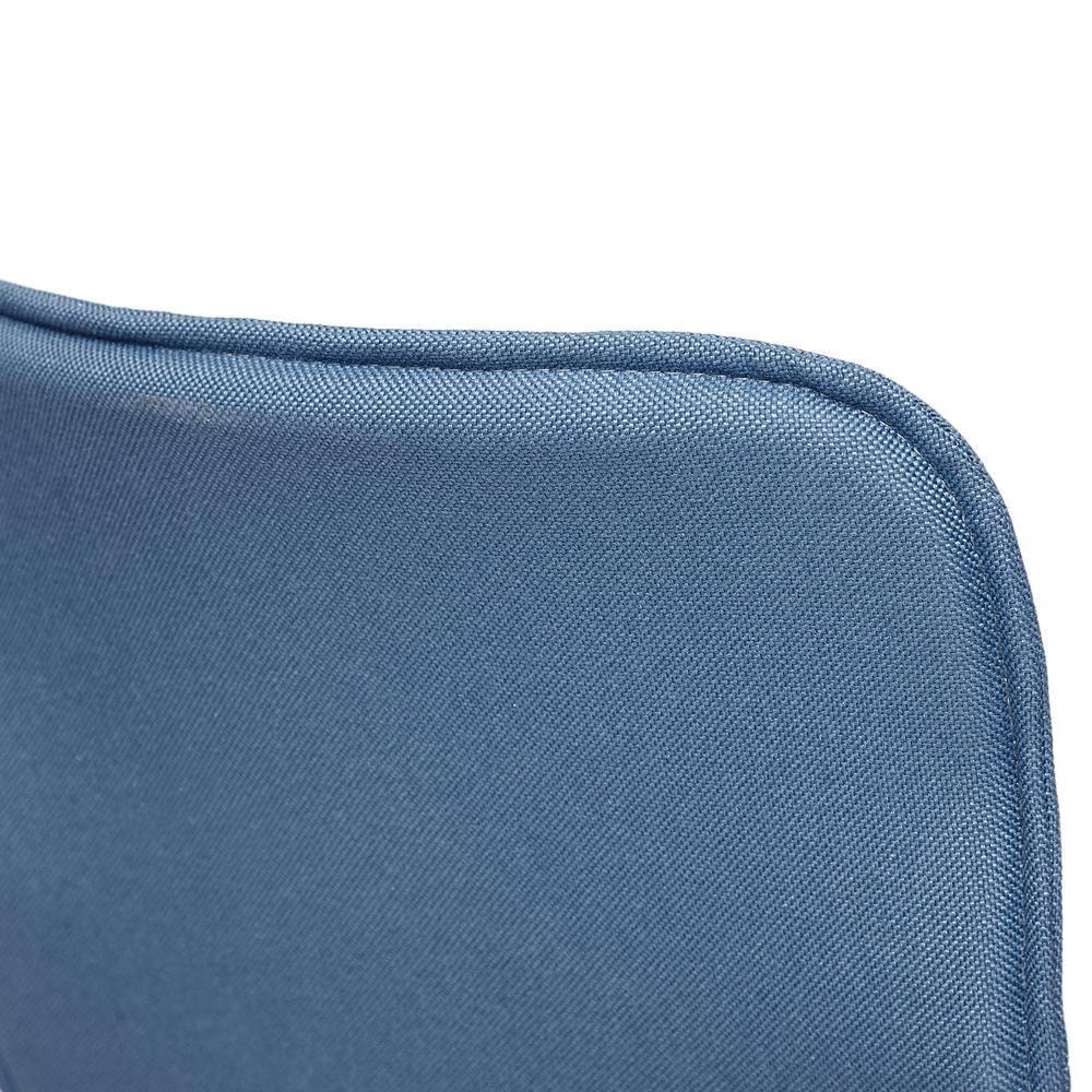 Кресло WOKER ткань, синий/серый, С24/ С27
