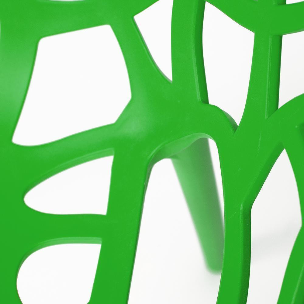 Стул BUSH (mod. 017) пластик, 60*58,5*80см, зеленый