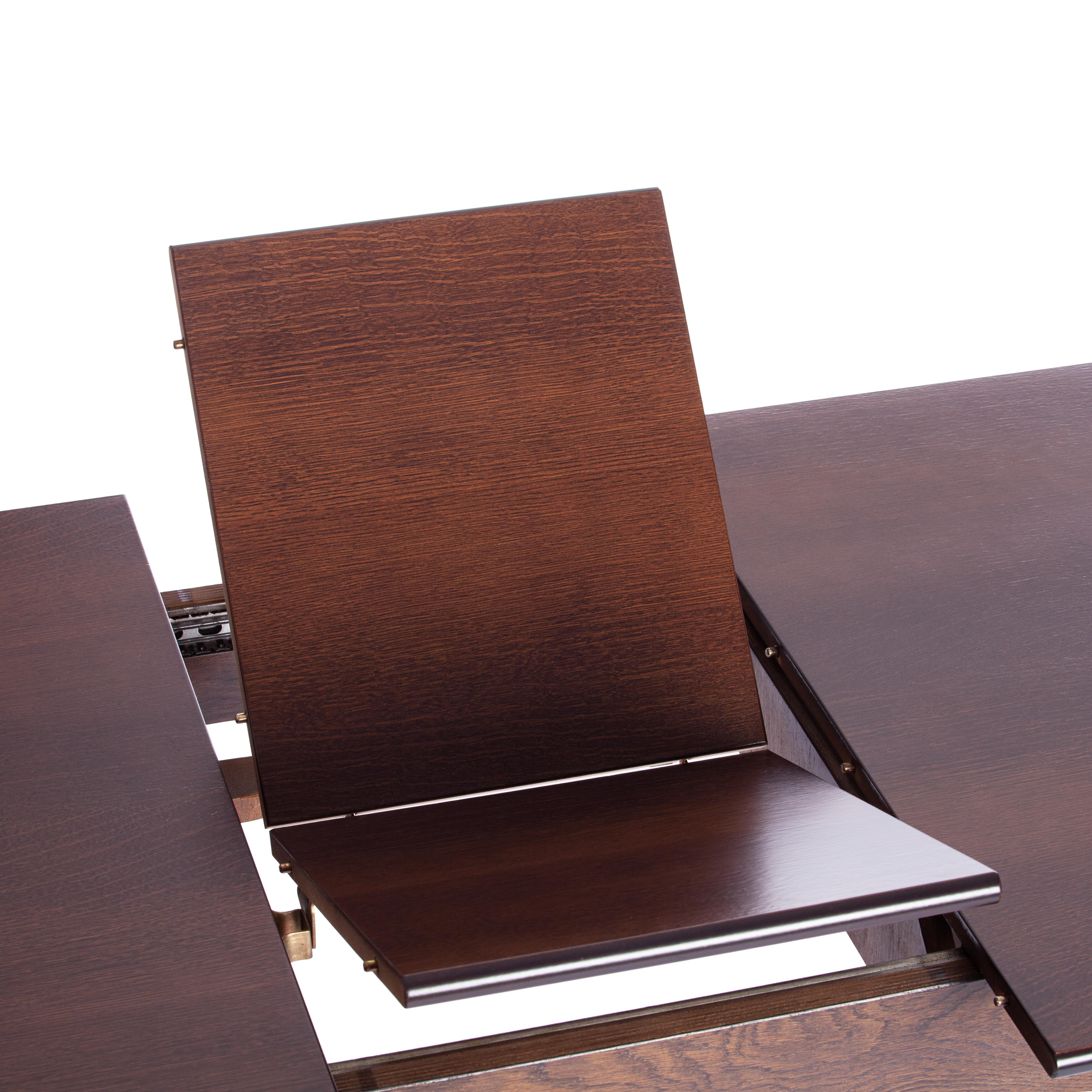 Стол CATERINA PROVENCE бук, мдф, 100+30x70x75 см, Cappuchino