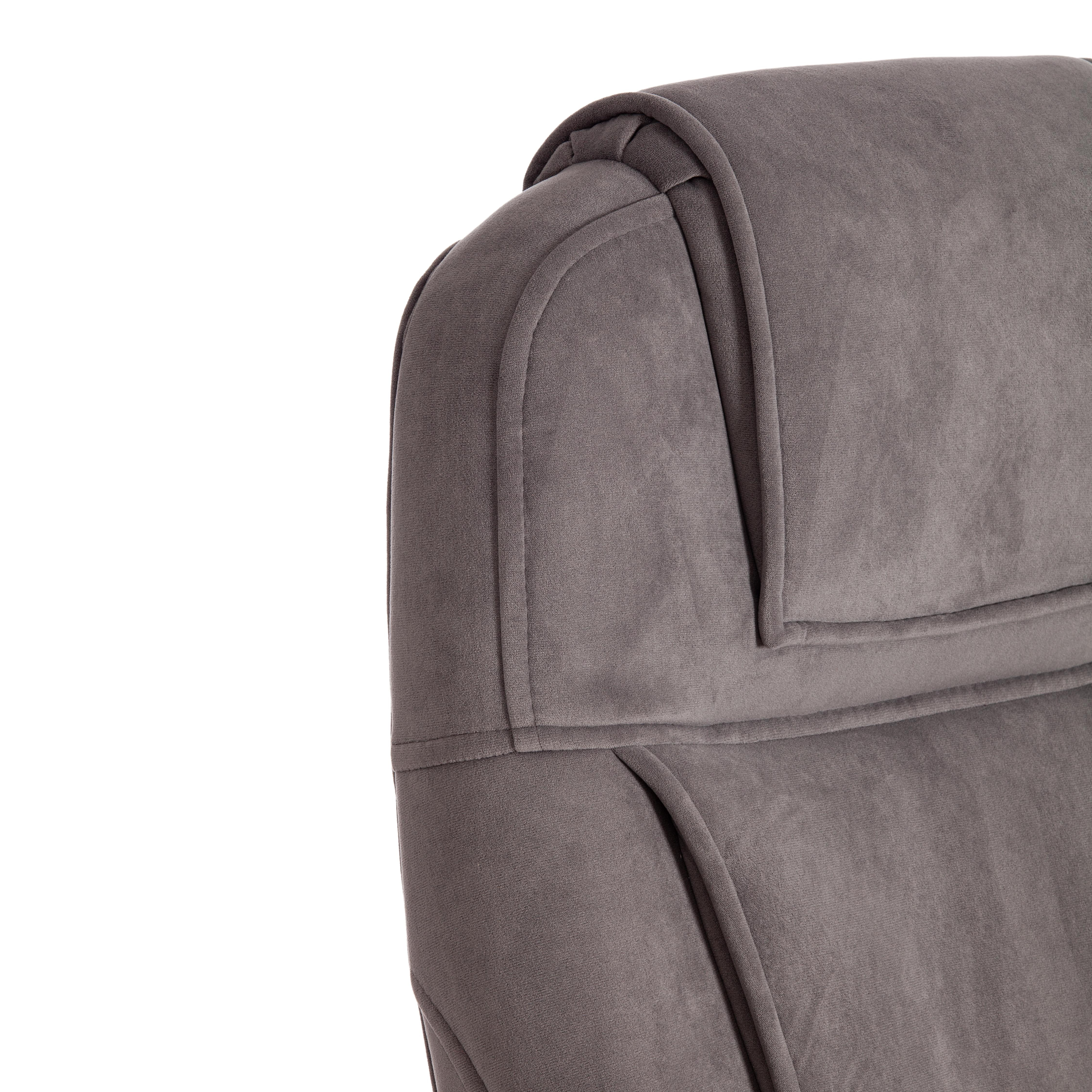 Кресло BERGAMO (22) флок , серый, 29