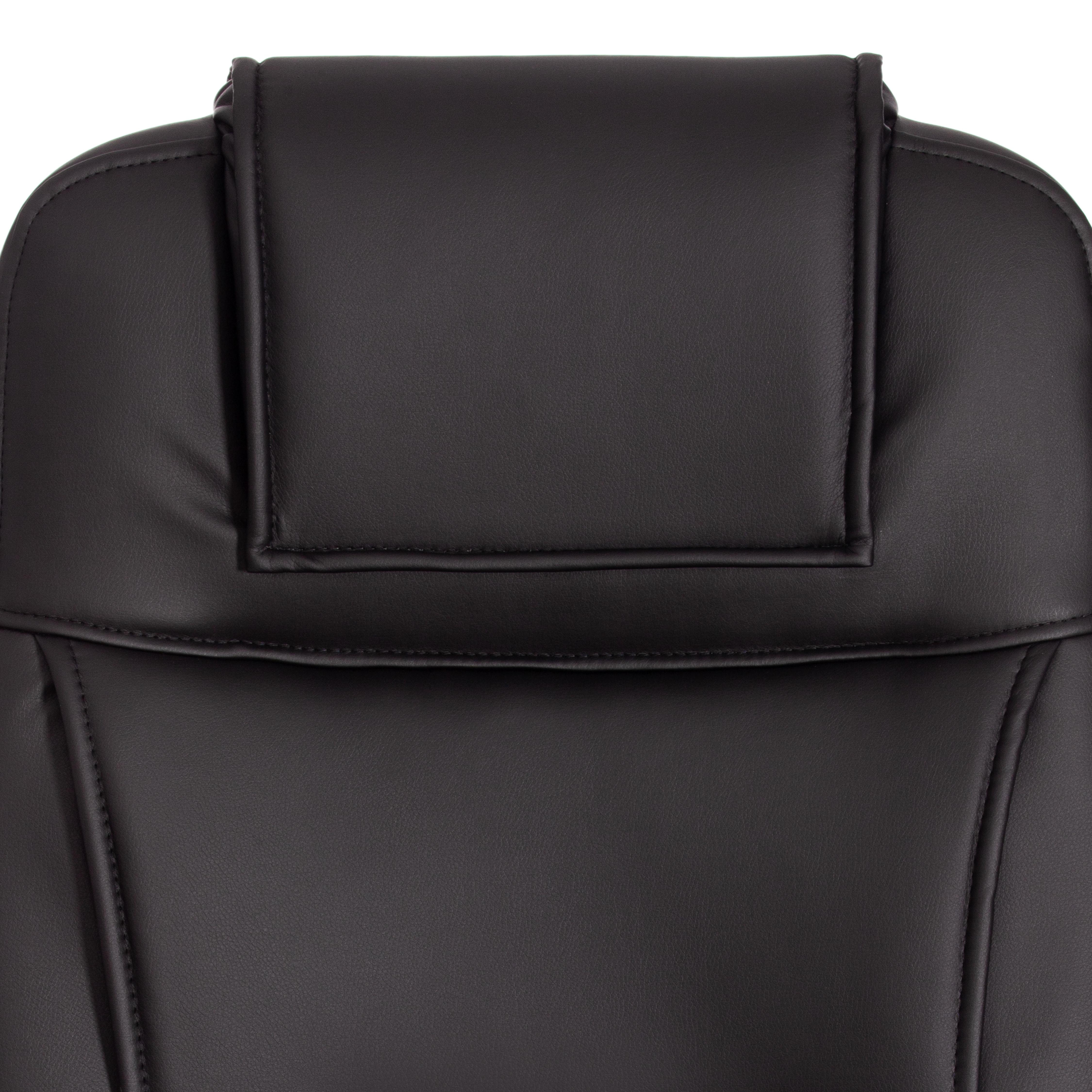 Кресло BERGAMO (22) кож/зам, черный, 36-6