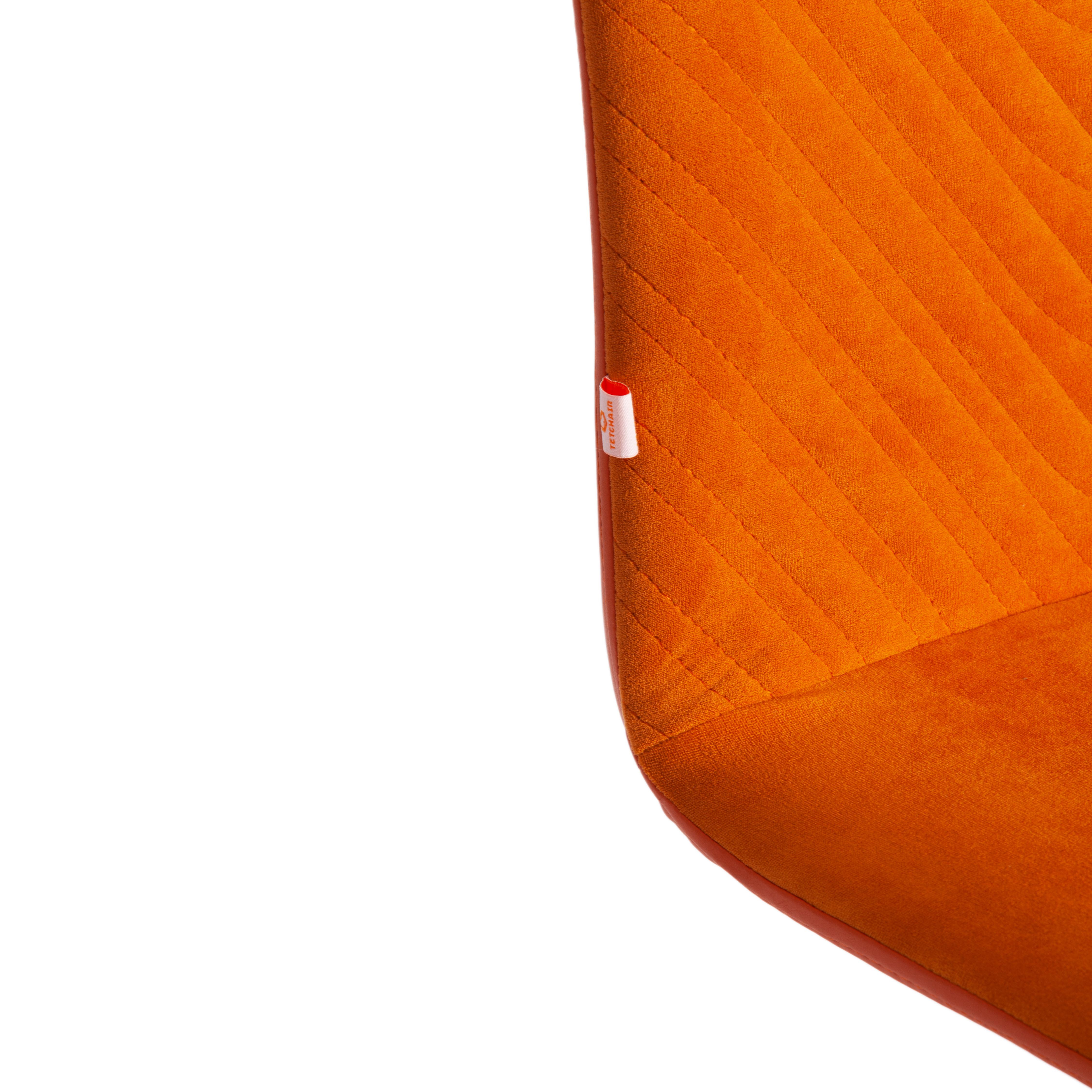 Кресло SMILE флок , оранжевый, 18