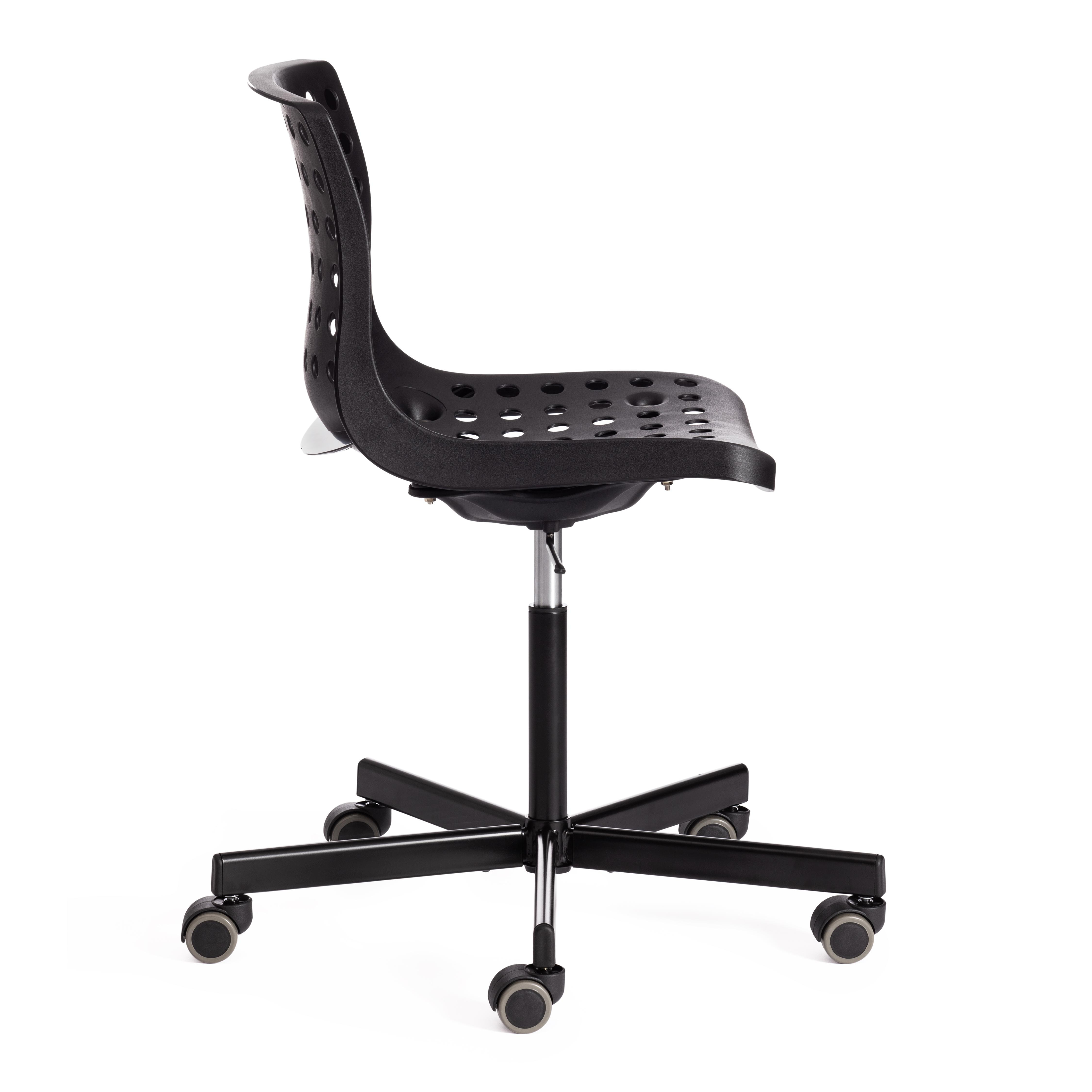 Офисное кресло SKALBERG OFFICE (mod. C-084-B) металл/пластик, 46 х 59 х 75-90 см, Black (черный)