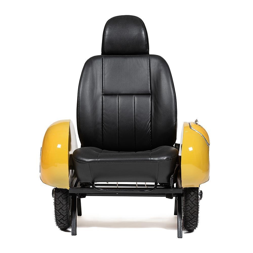 Кресло Secret De Maison Scooter ( mod. TC-2 ) металл/экокожа, 110*88*72см, желтый/yellow