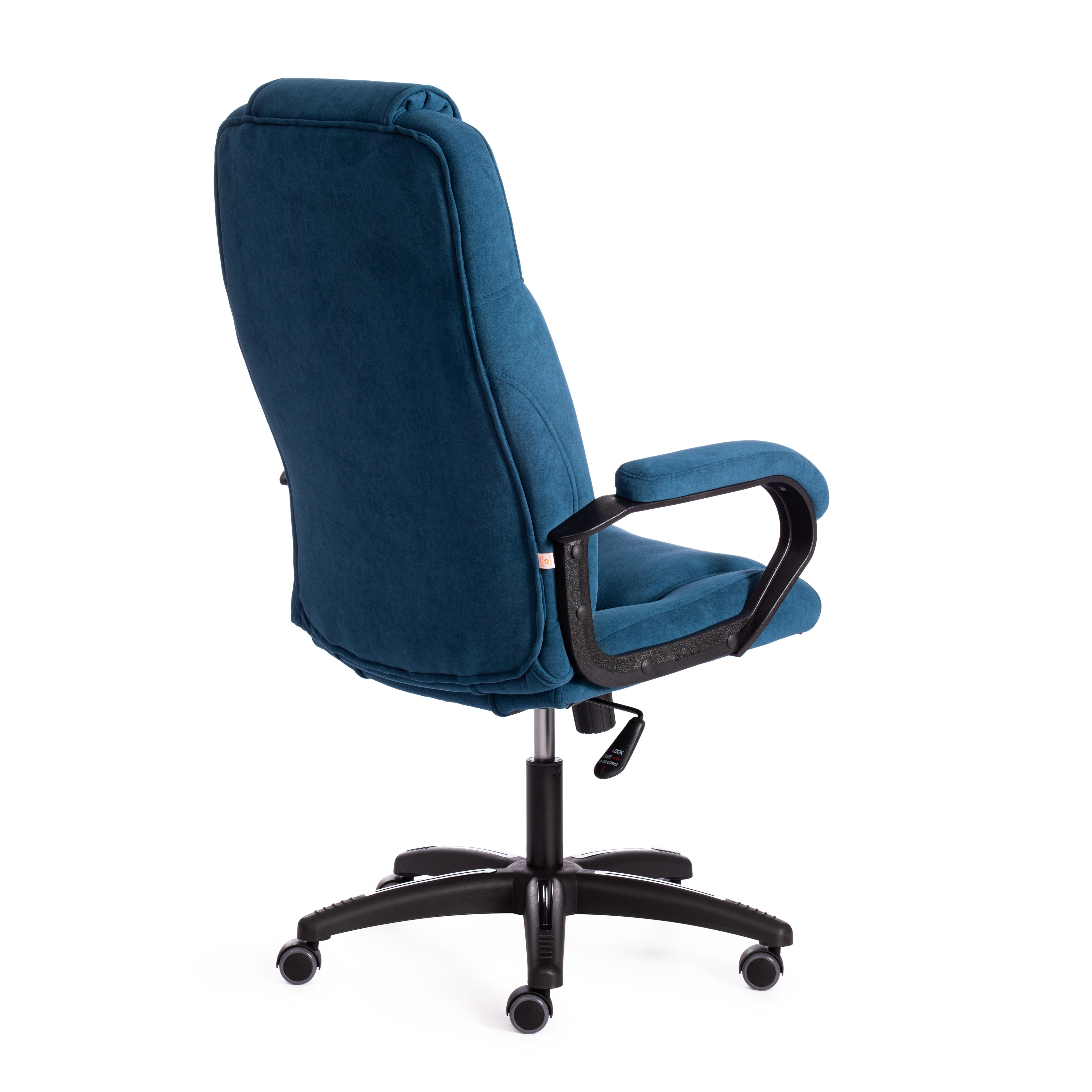 Кресло BERGAMO (22) флок , синий, 32