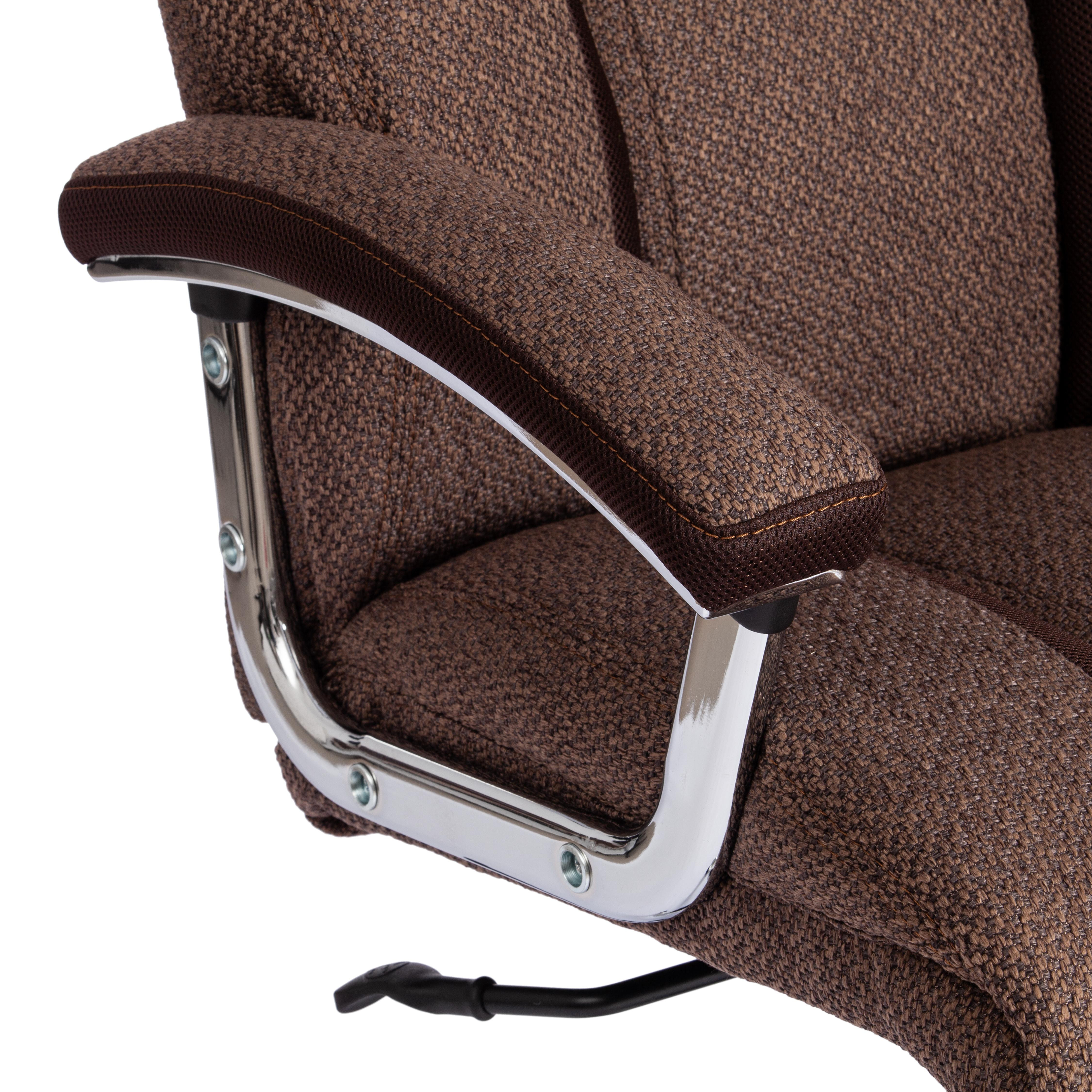 Кресло Trust (max) ткань, коричневый/коричневый , MJ190-7/TW-24
