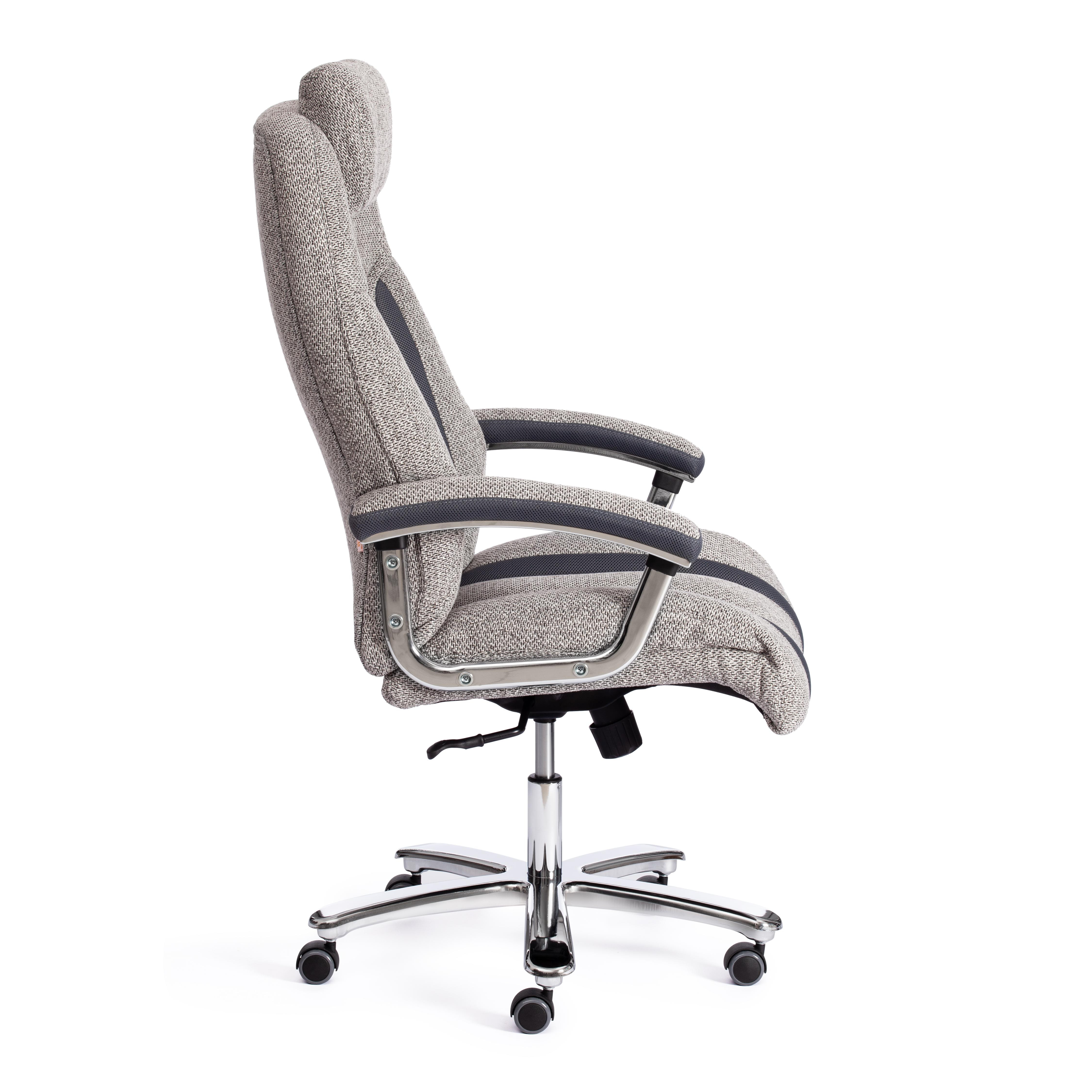 Кресло Trust (max) ткань, серый/серый, MJ190-21/TW-12