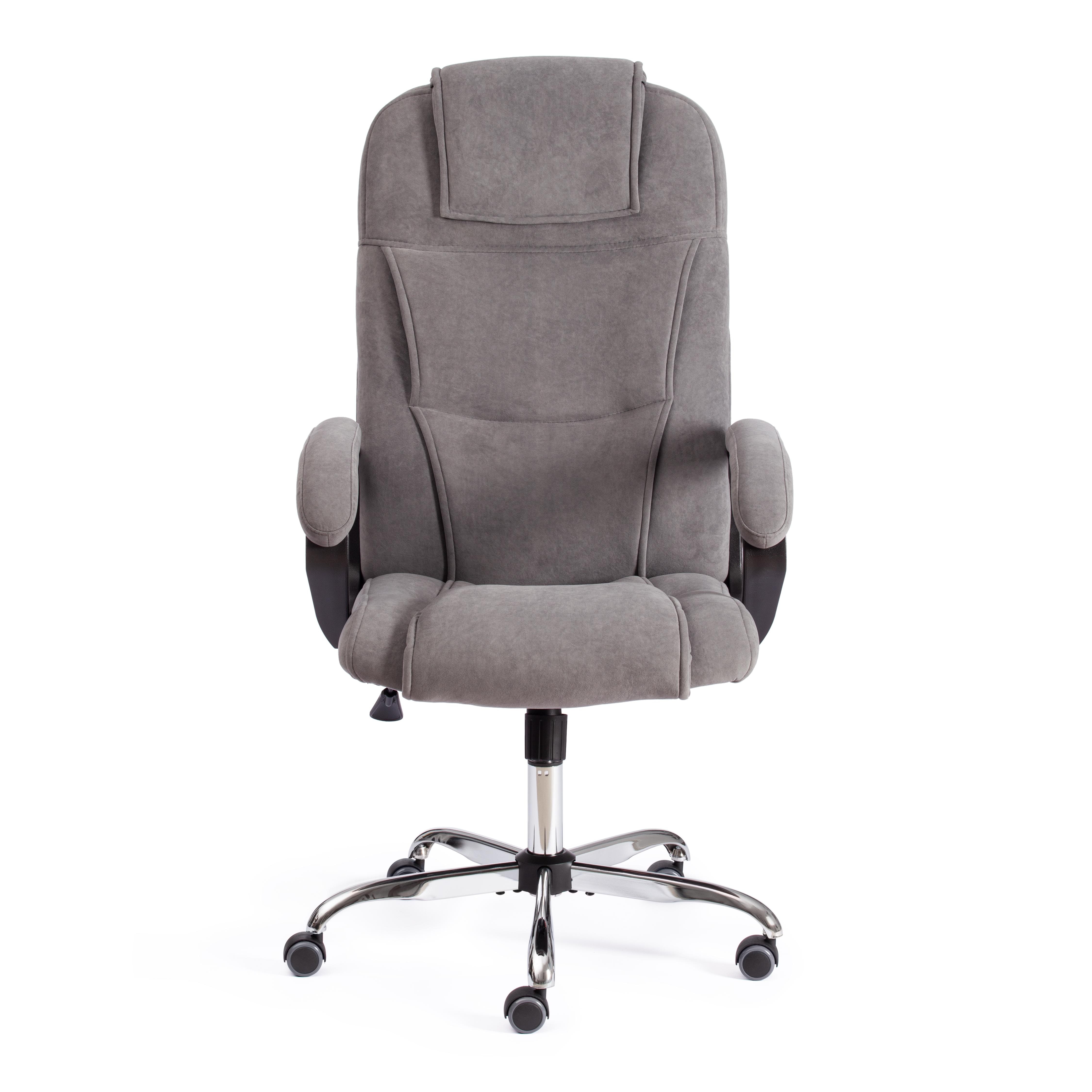 Кресло Easy Chair Priority хром флок , серый, 29