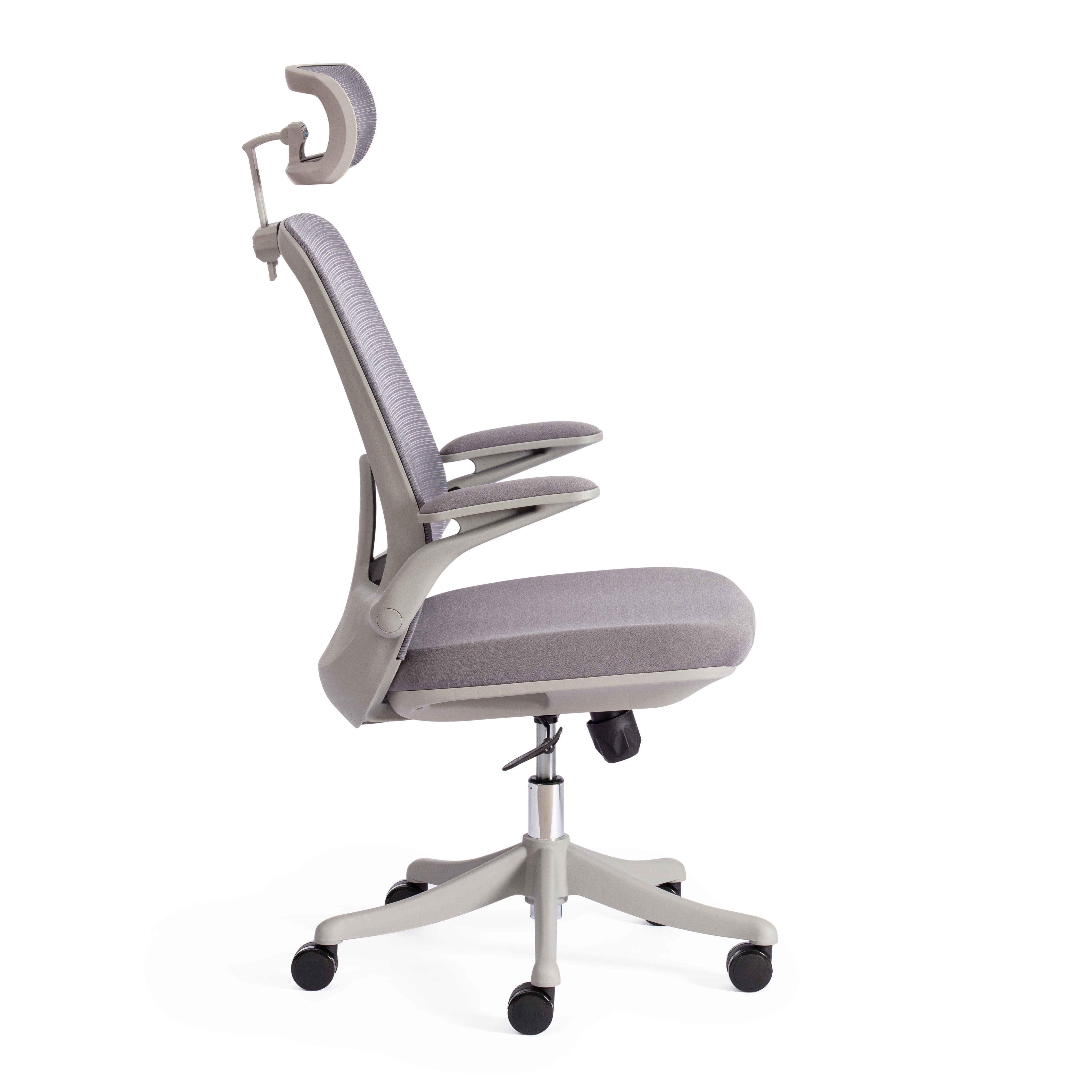 Кресло MESH-10HR ткань, серый