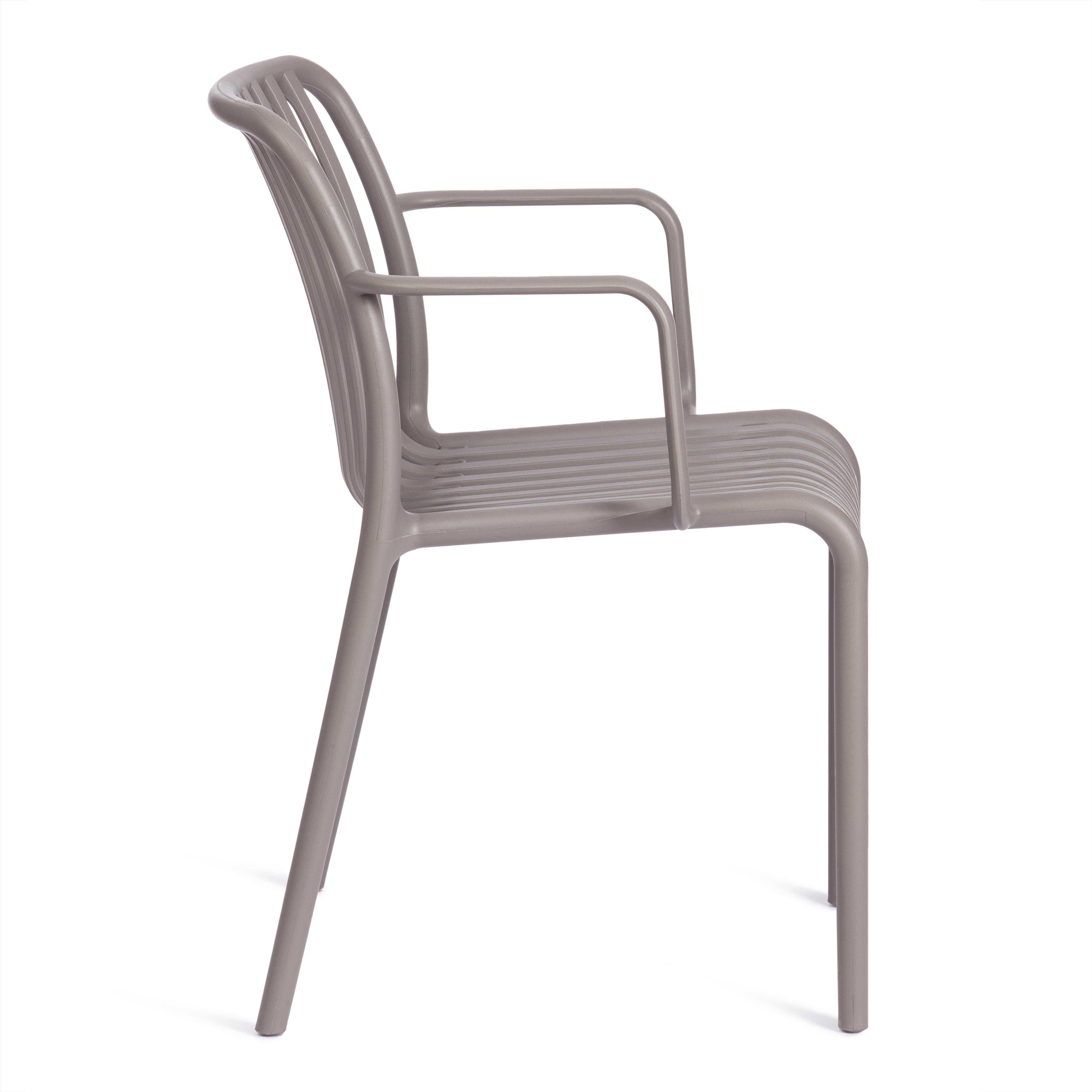 Кресло LANCASTER (mod. 38-1) пластик, 55.5 х 58 х 80 см, Grey (Cерый) 34630