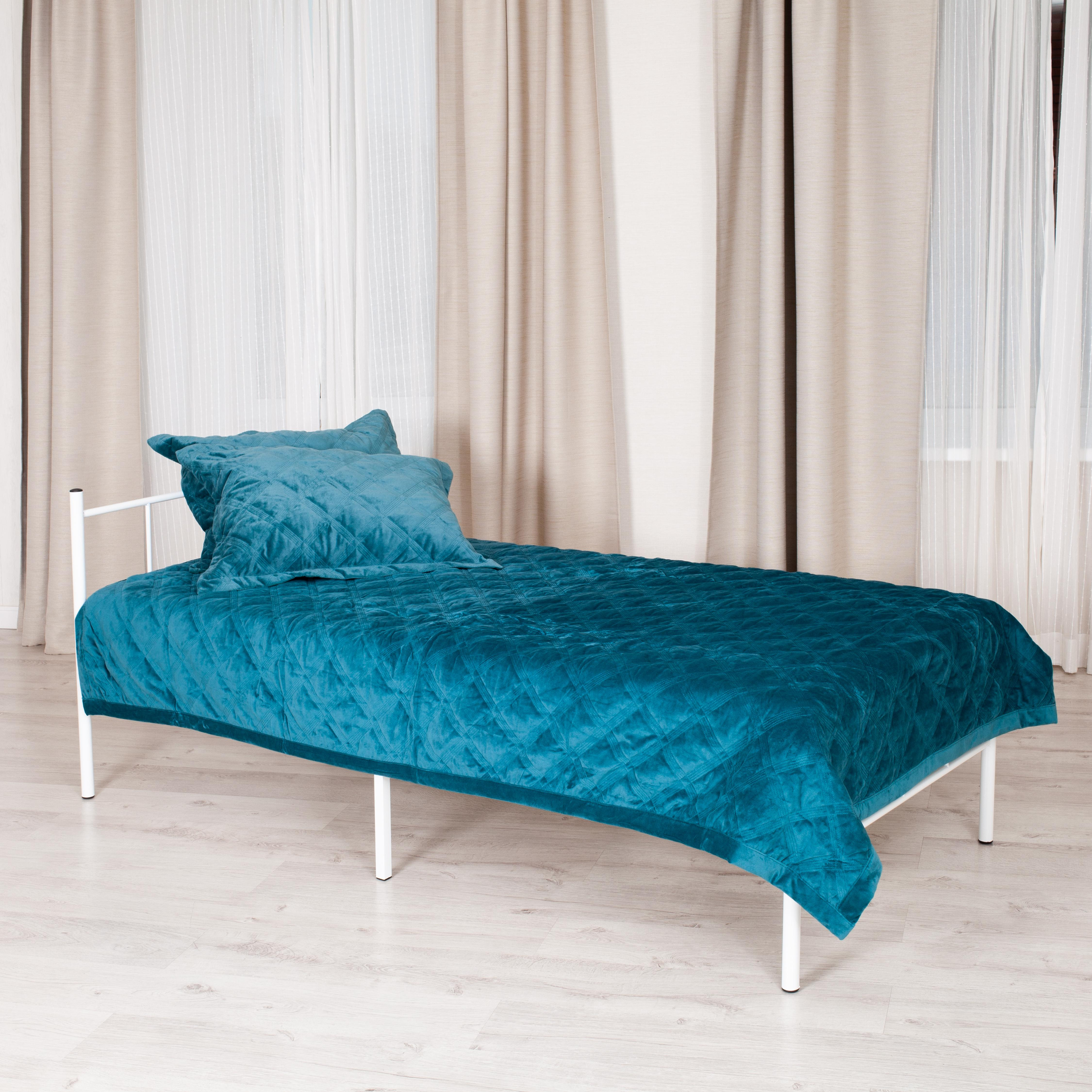 Кровать ROWENTA (mod. 9177) металл, 90*200 см (Single bed), White (белый)