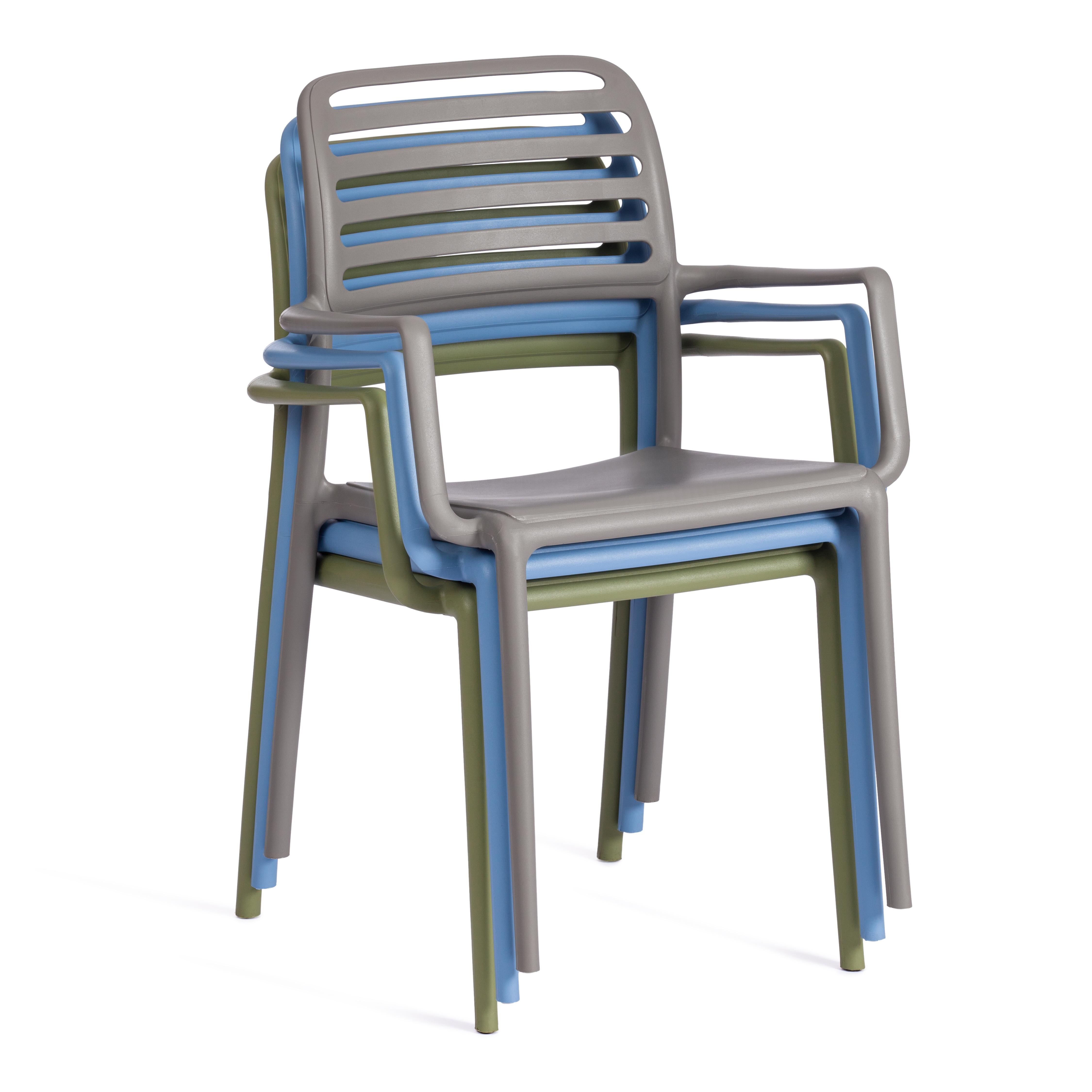 Кресло VALUTTO (mod. 54) пластик, 58 х 57 х 86 см , Pale blue (бледно-голубой) 33780