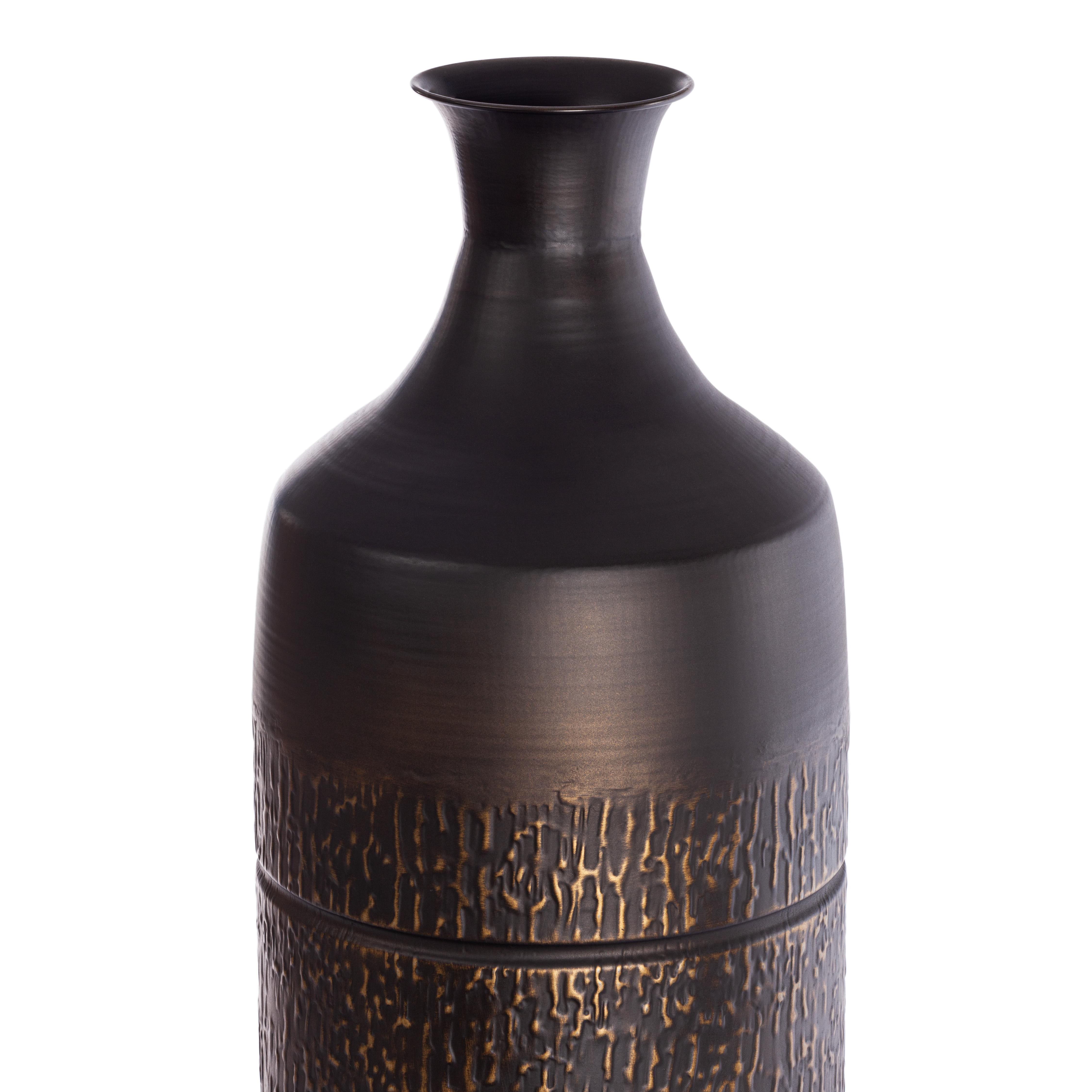 Набор ваз Secret De Maison MELS ( mod. LS-0048 ) железо, 20 х 20 х 92 см, 20 х 20 х 61 см, черный