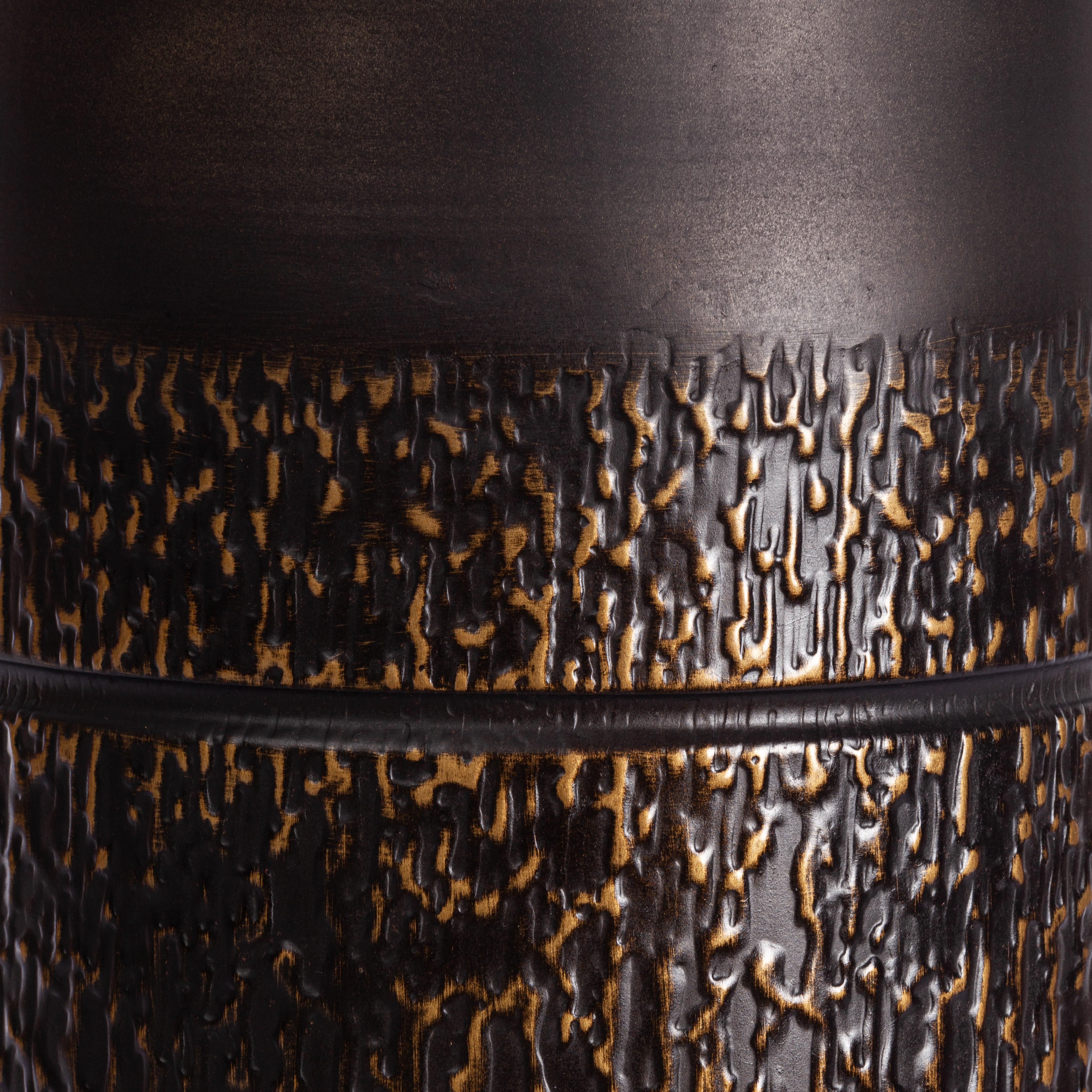 Набор ваз Secret De Maison MELS ( mod. LS-0048 ) железо, 20 х 20 х 92 см, 20 х 20 х 61 см, черный