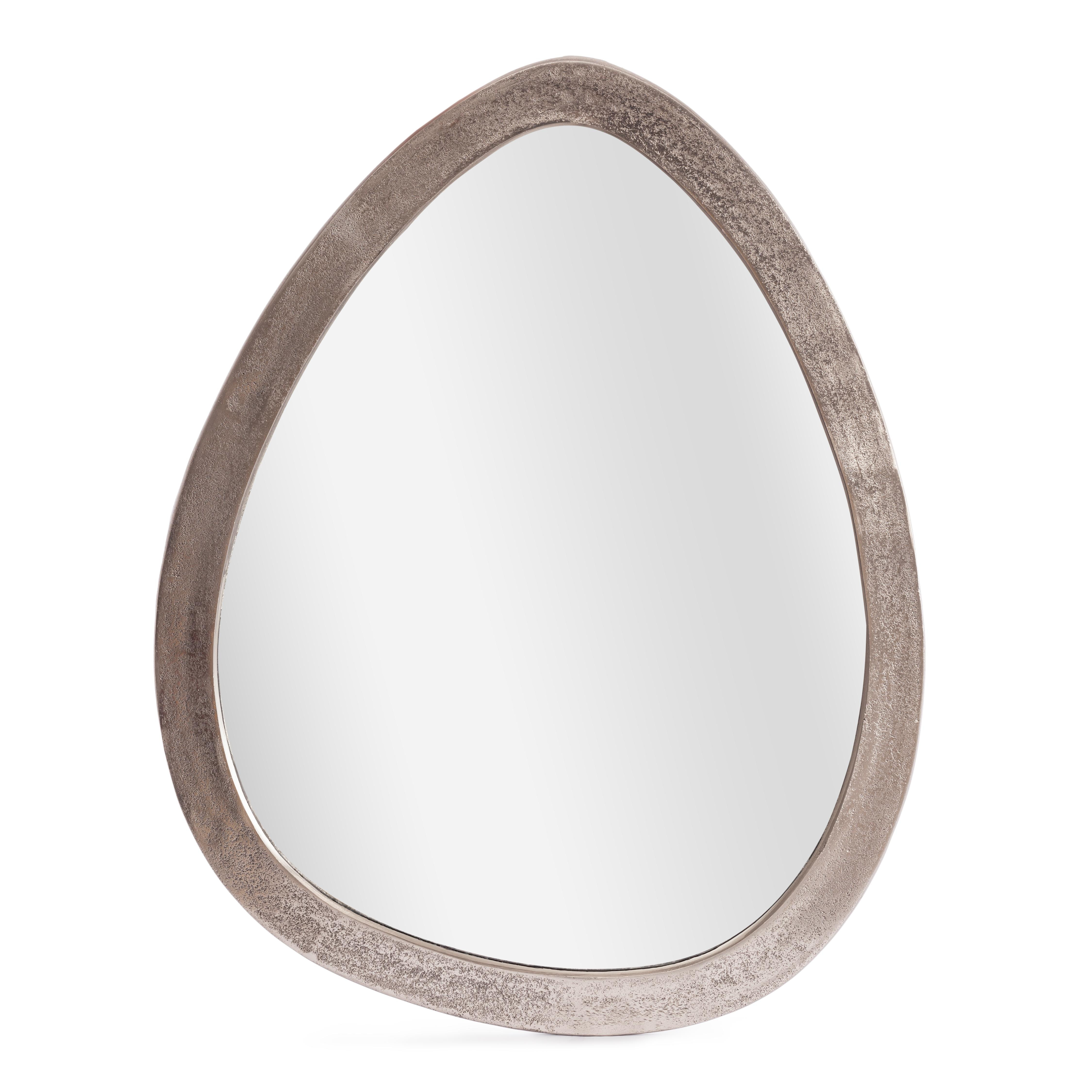 Зеркало Secret De Maison EGG ( mod. LS-0168 ) металл: аллюминий, стекло, мдф, 68 х 54 х 5 см, серебряный