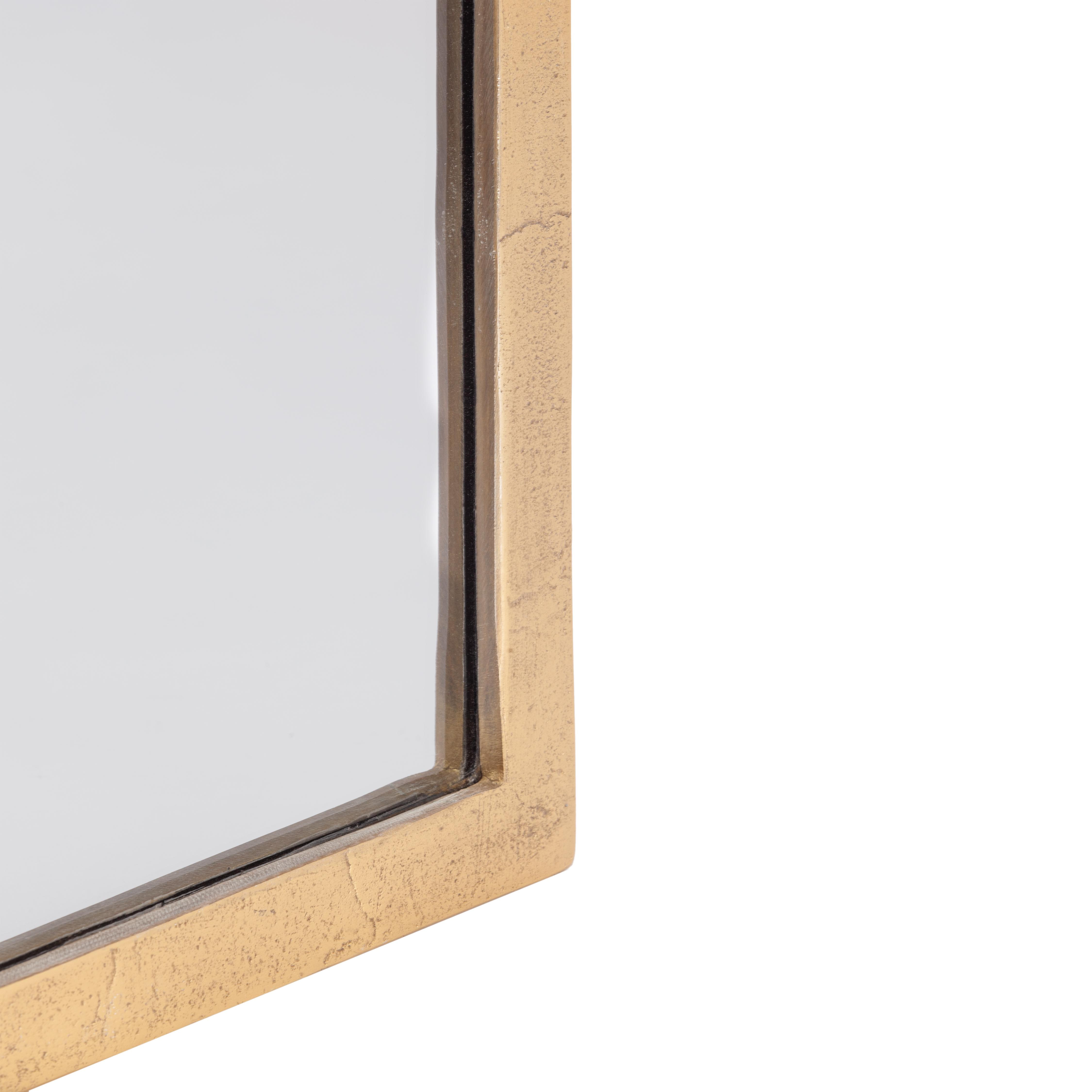 Зеркало Secret De Maison WINDOW ( mod. LS-0169 ) металл: аллюминий, стекло, мдф,  60 х 45 х 5 см, золотой