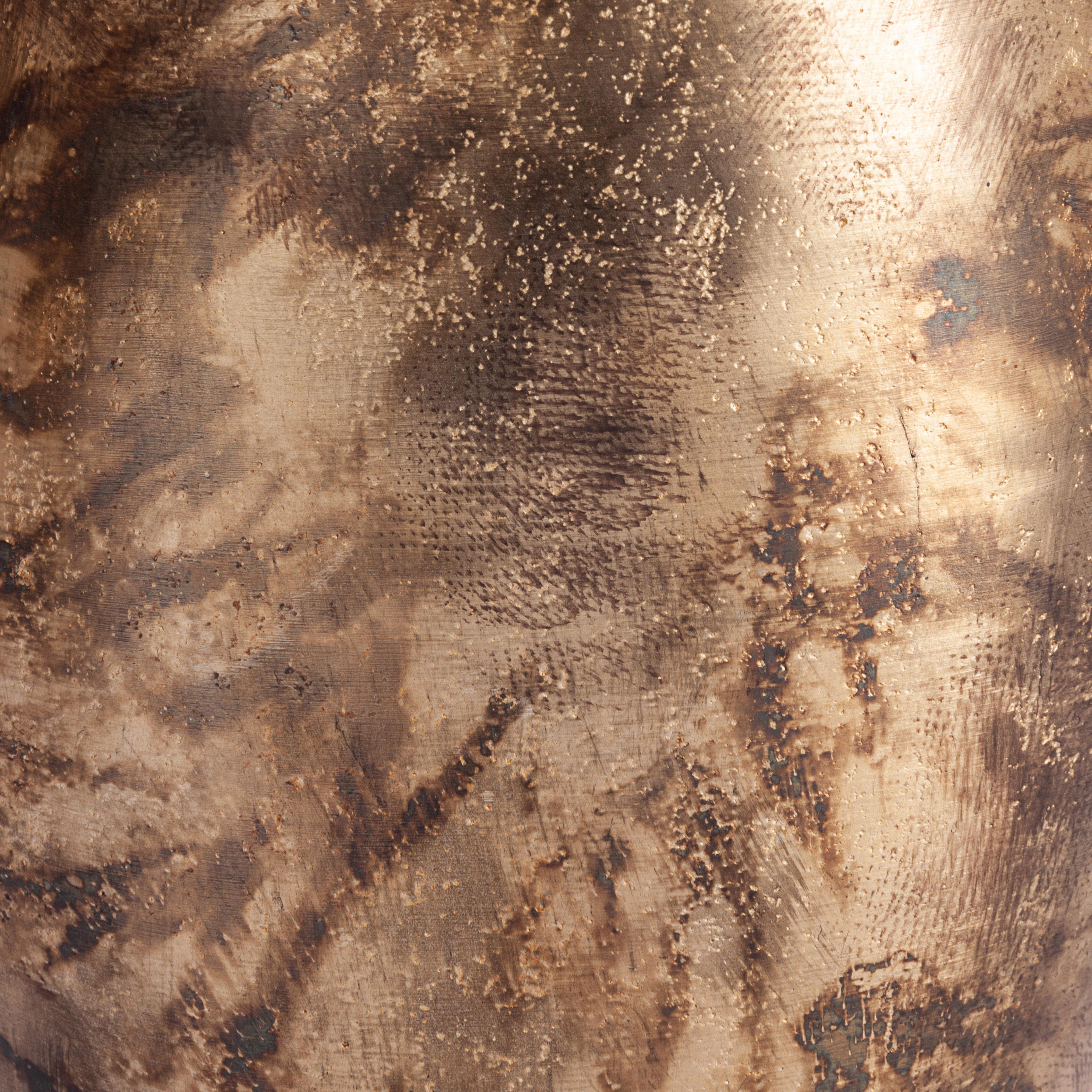 Набор ваз Secret De Maison BUFAMELA ( mod. LS-0227 ) металл: аллюминий, 10 х 15 х 27 см, 12 х 19 х 32 см, золотой