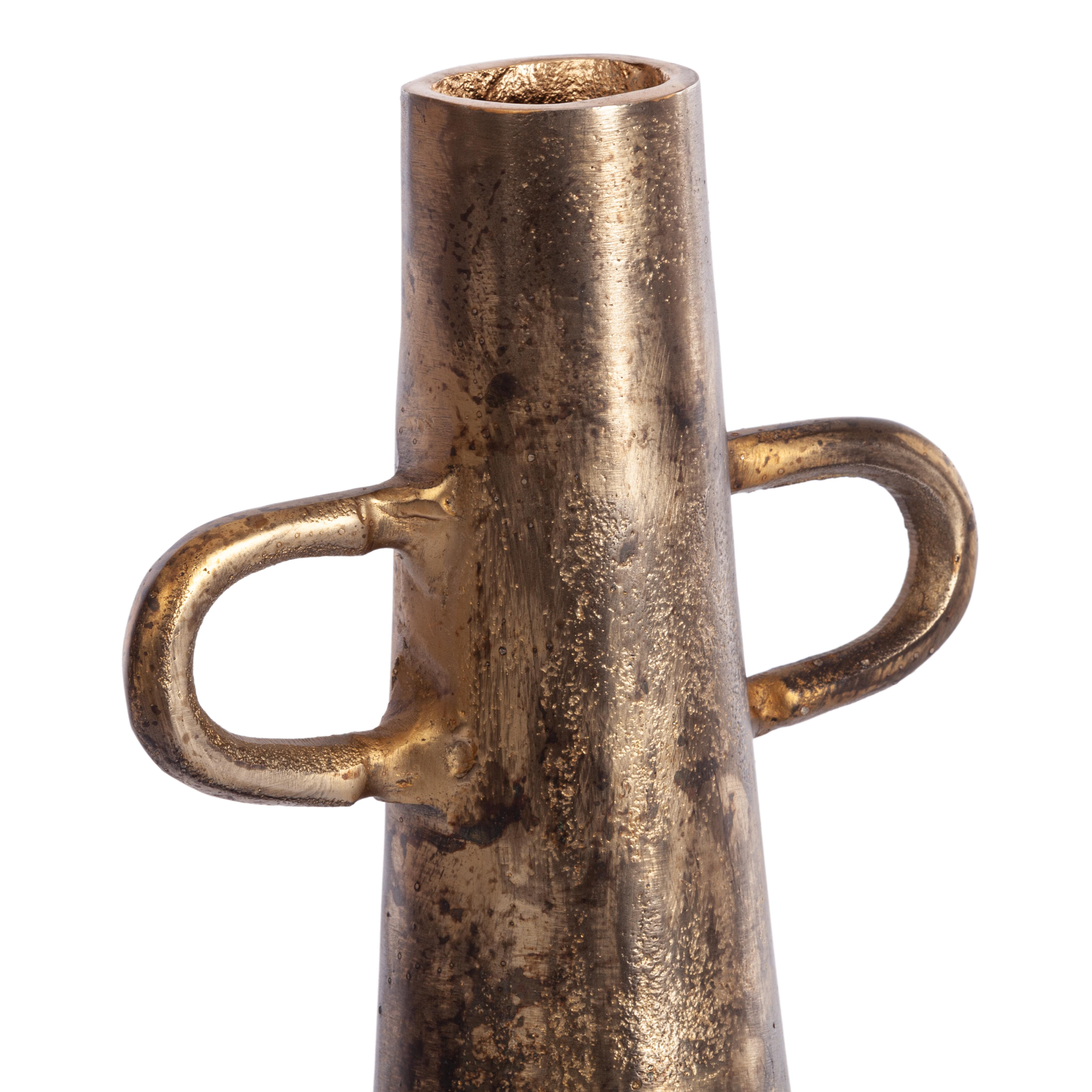Набор ваз Secret De Maison GLANTA ( mod. LS-0228 ) металл: аллюминий, 3 х 14 х 31 см, 5 х 19 х 39 см, золотой
