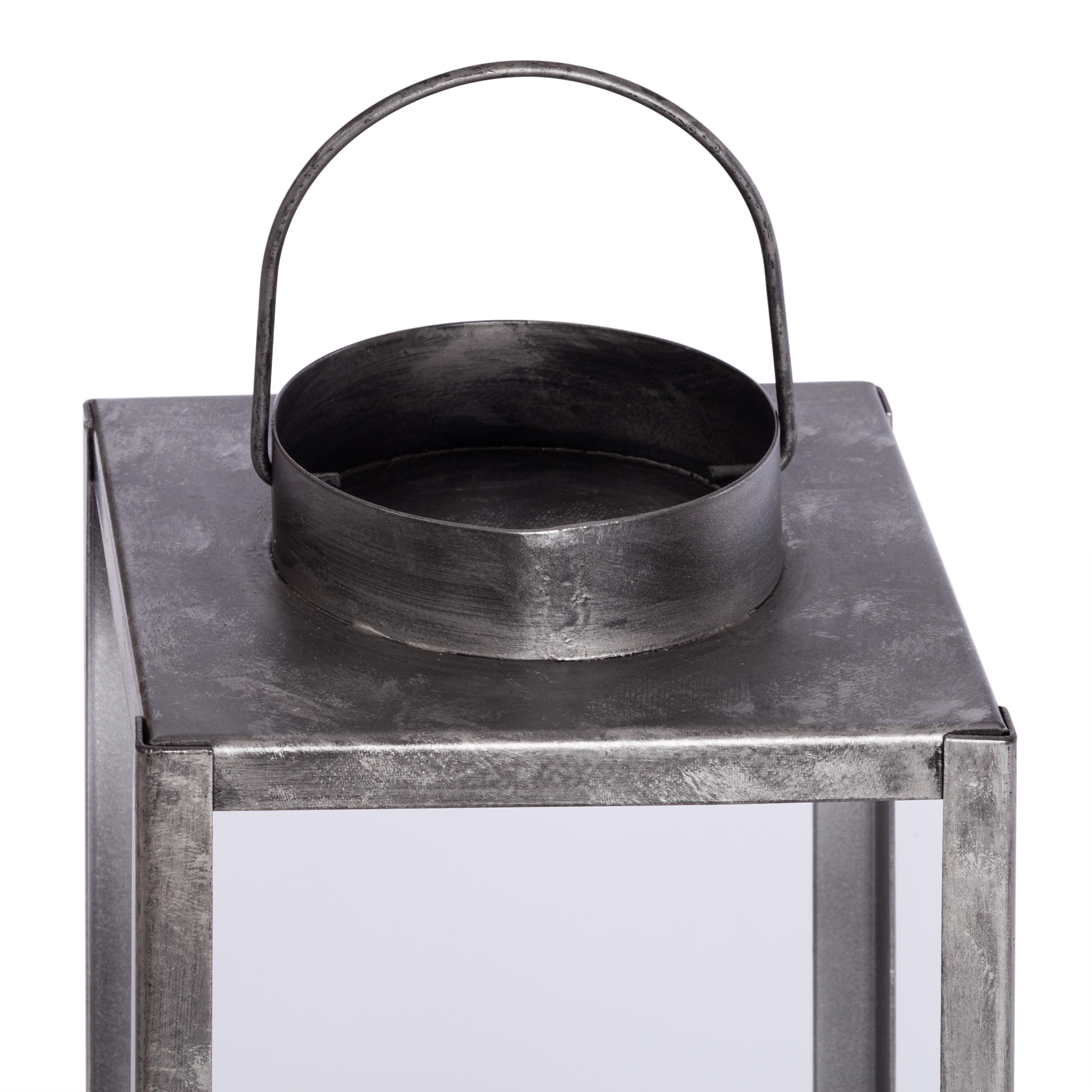 Набор подсвечников Secret De Maison DOYINA ( mod. LS-0202 ) металл: железо, 15х15х46, 15х15х26 см , серебряный