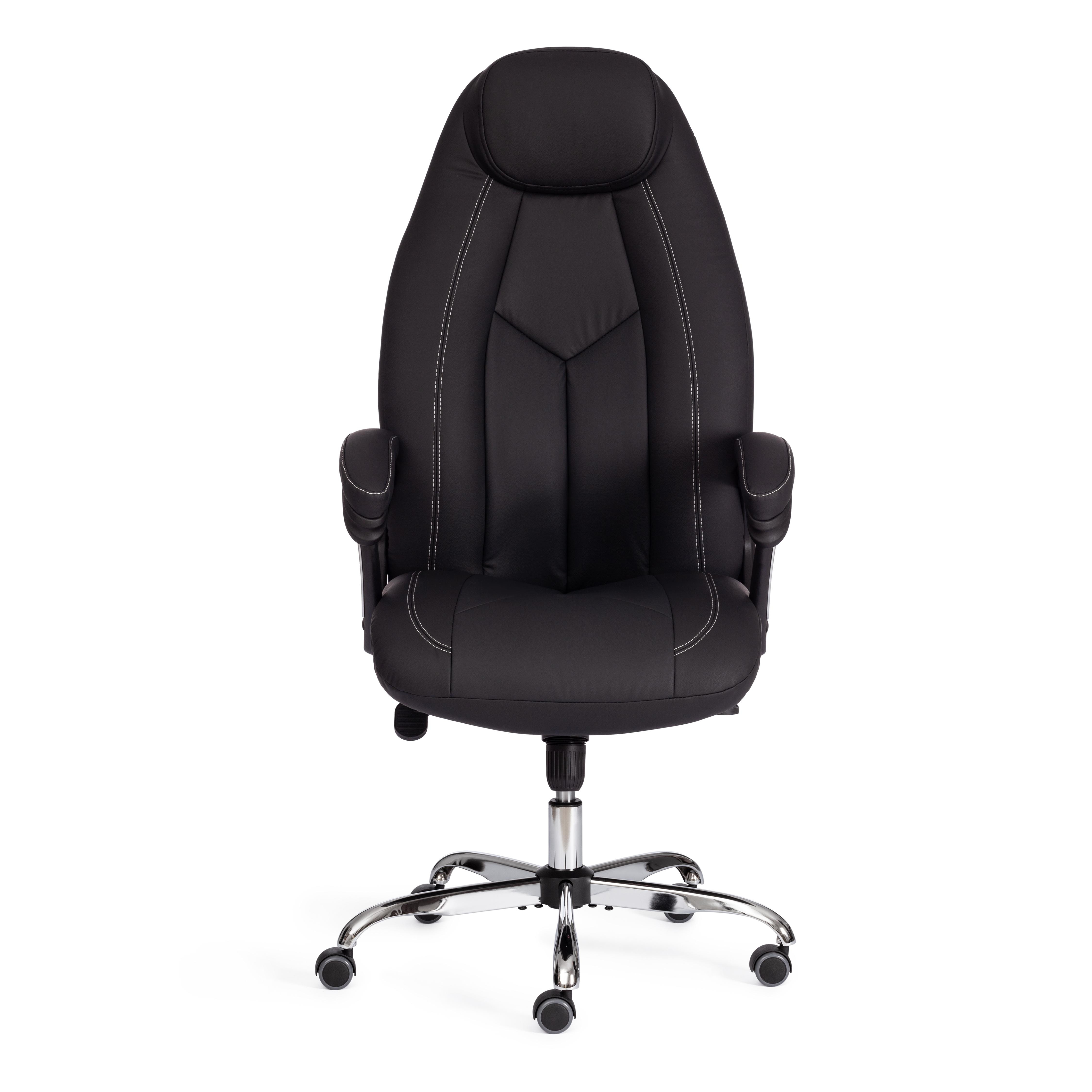 Кресло BOSS Lux кож/зам, черный, 36-6