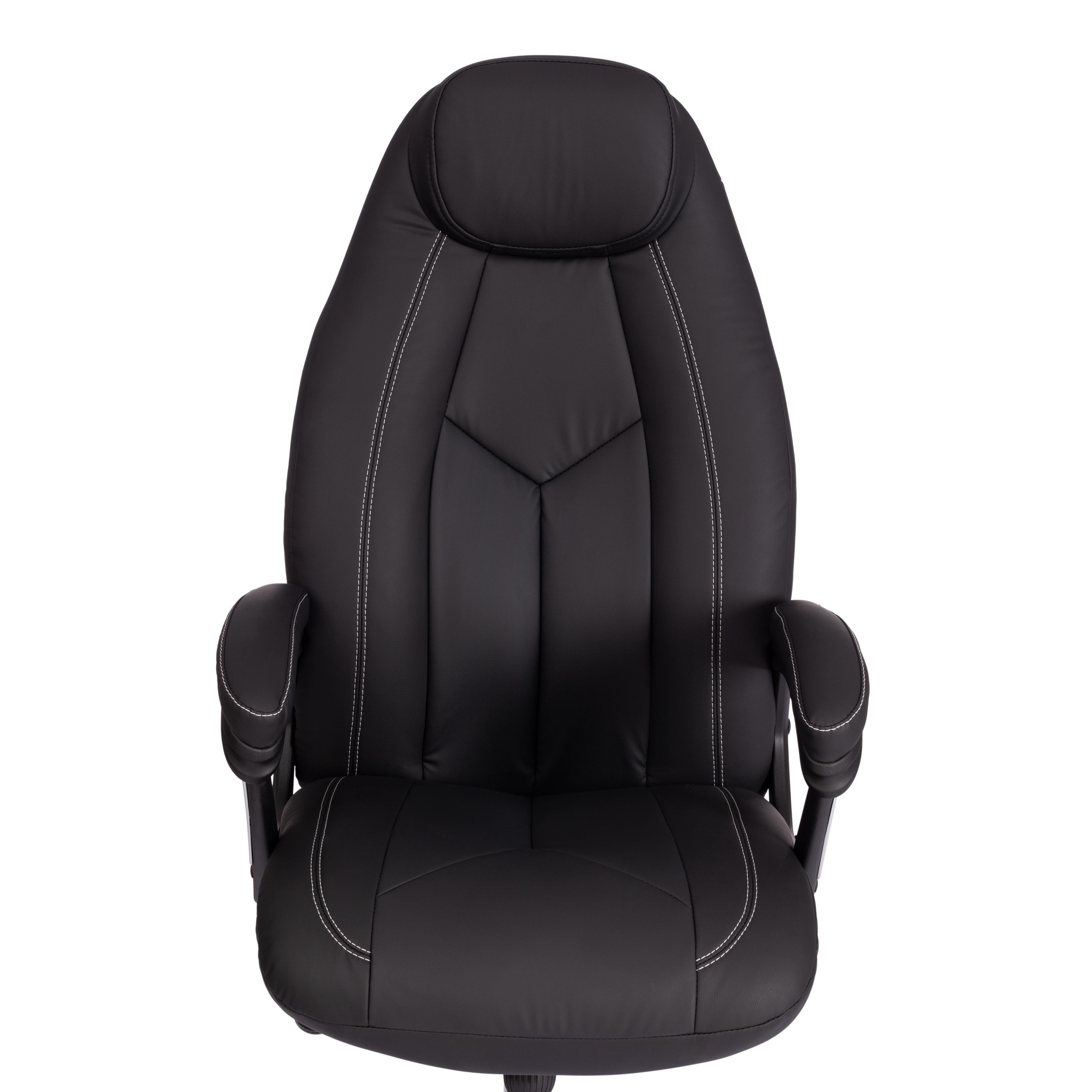 Кресло BOSS Lux кож/зам, черный, 36-6
