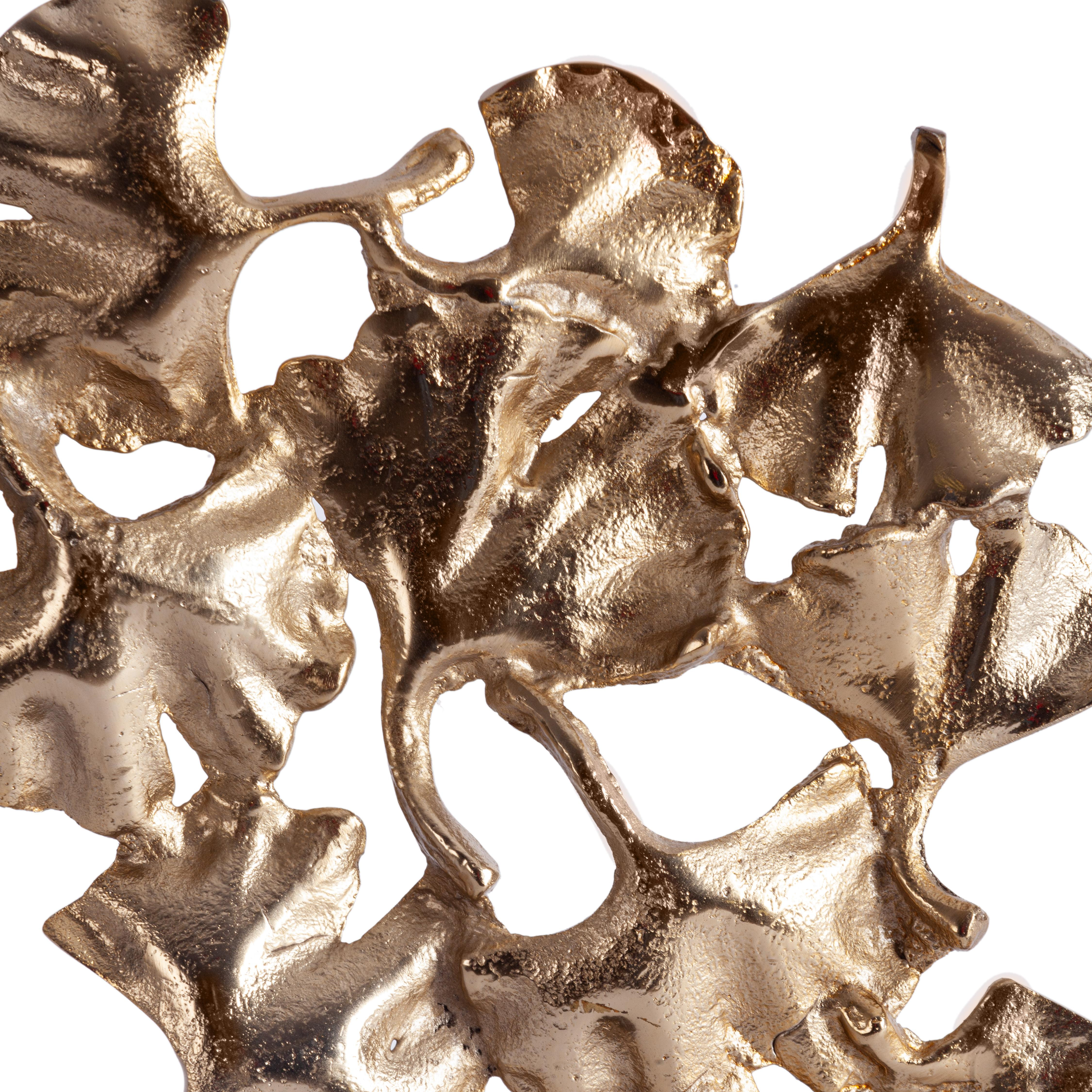 Декор Secret De Maison LEAF8 ( mod. 9817 ) алюминиевый сплав, 22x18x44,5 см, латунь, золото/brass, gold