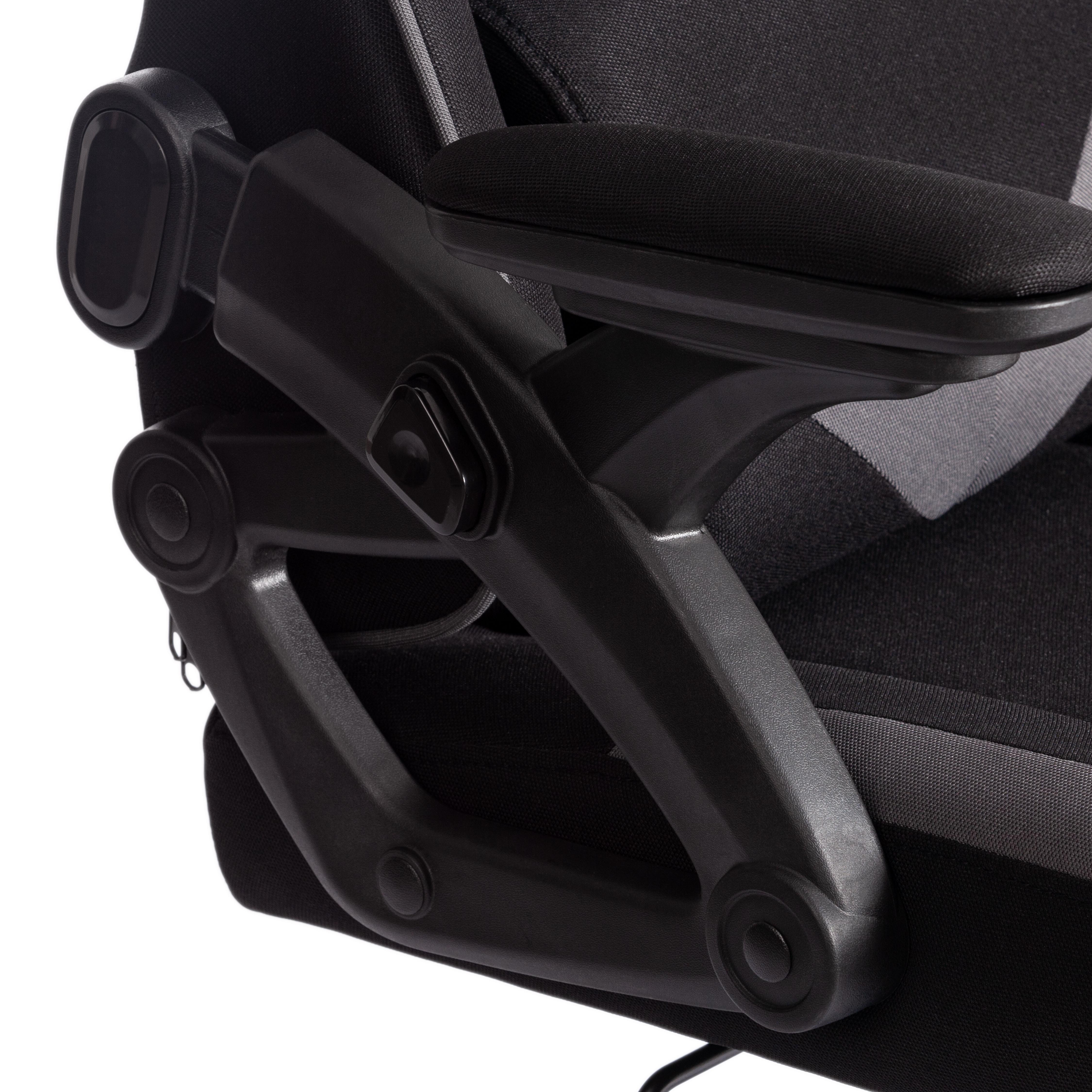 Кресло iBear ткань, черно-серый/black-grey