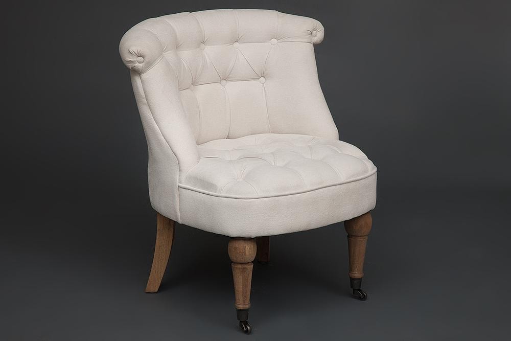 Кресло Secret De Maison Bunny (mod. CC1202) велюр, 75х63х70см, слоновая кость/ Miss-01