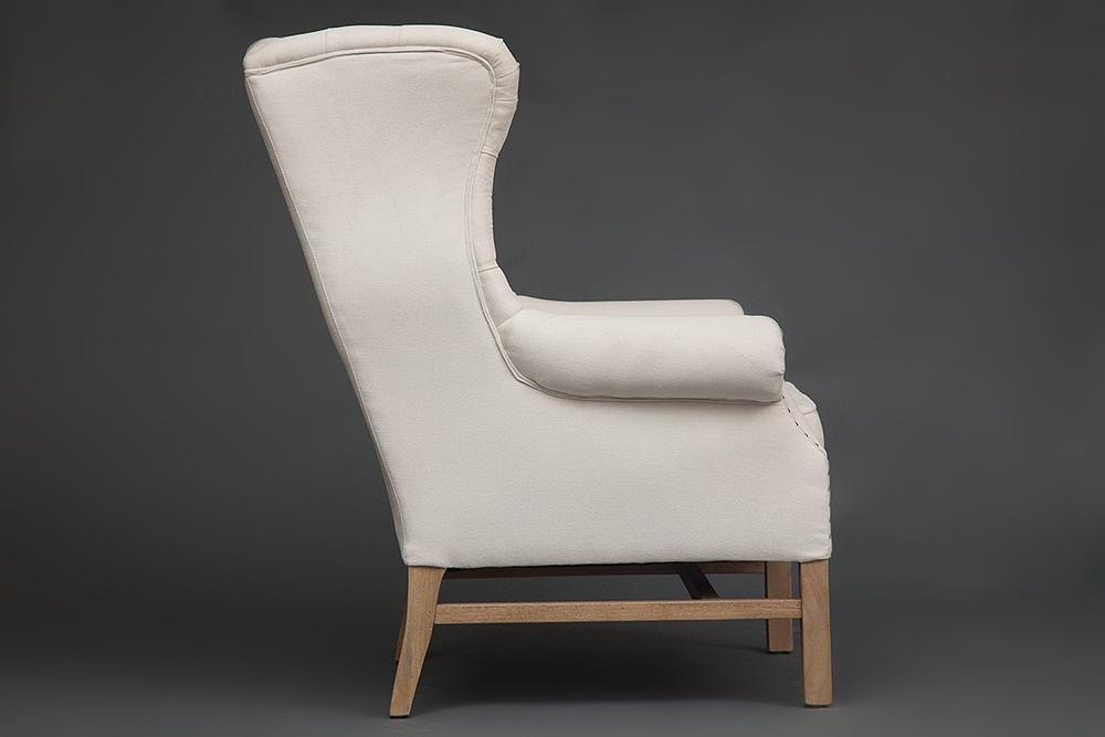 Кресло Secret De Maison Langley (mod. CC1518) велюр, 113 х84х95см, слоновая кость /Miss-01